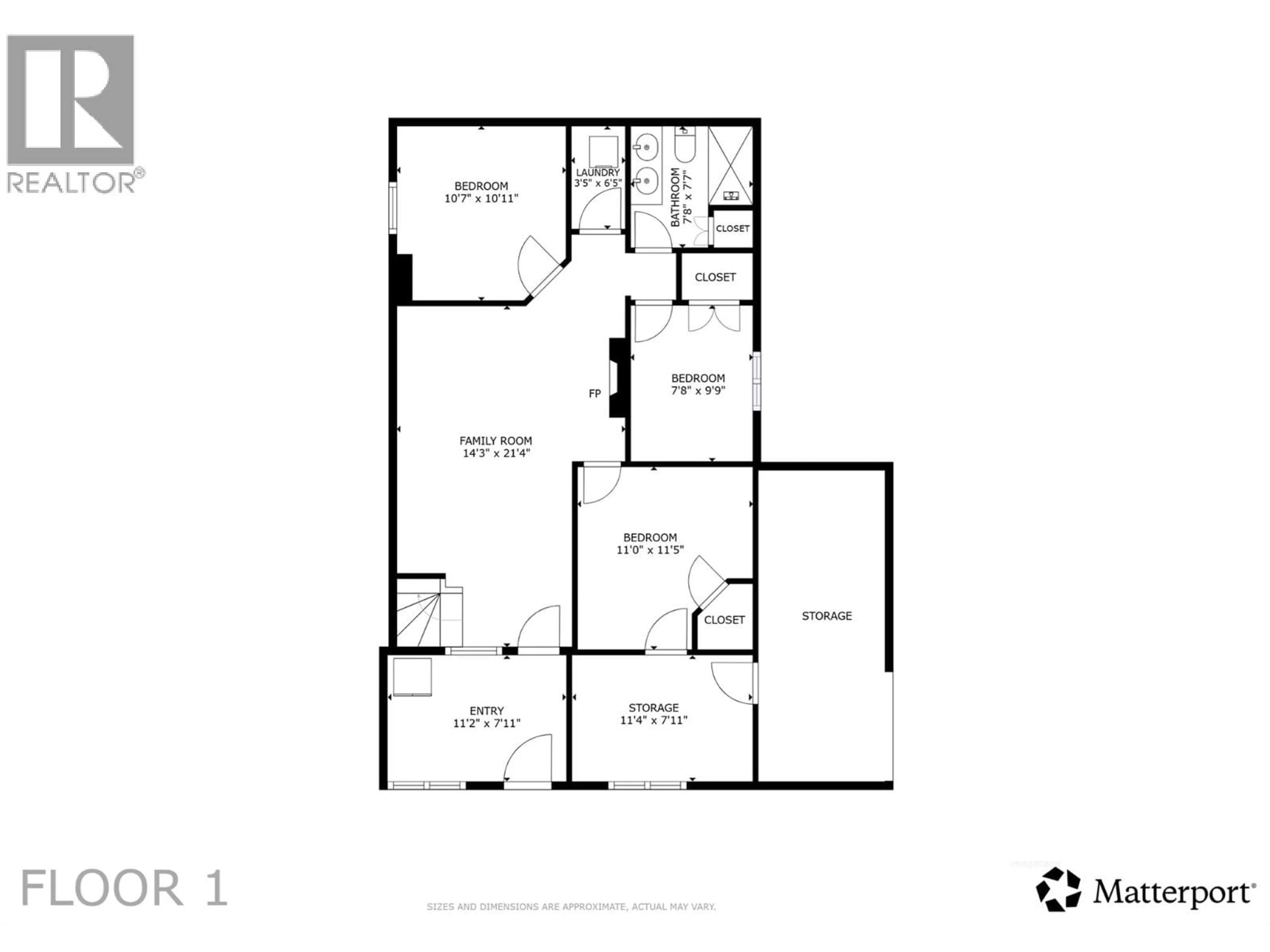Floor plan for 374 KILDARE WAY, Vernon British Columbia V1H2C7