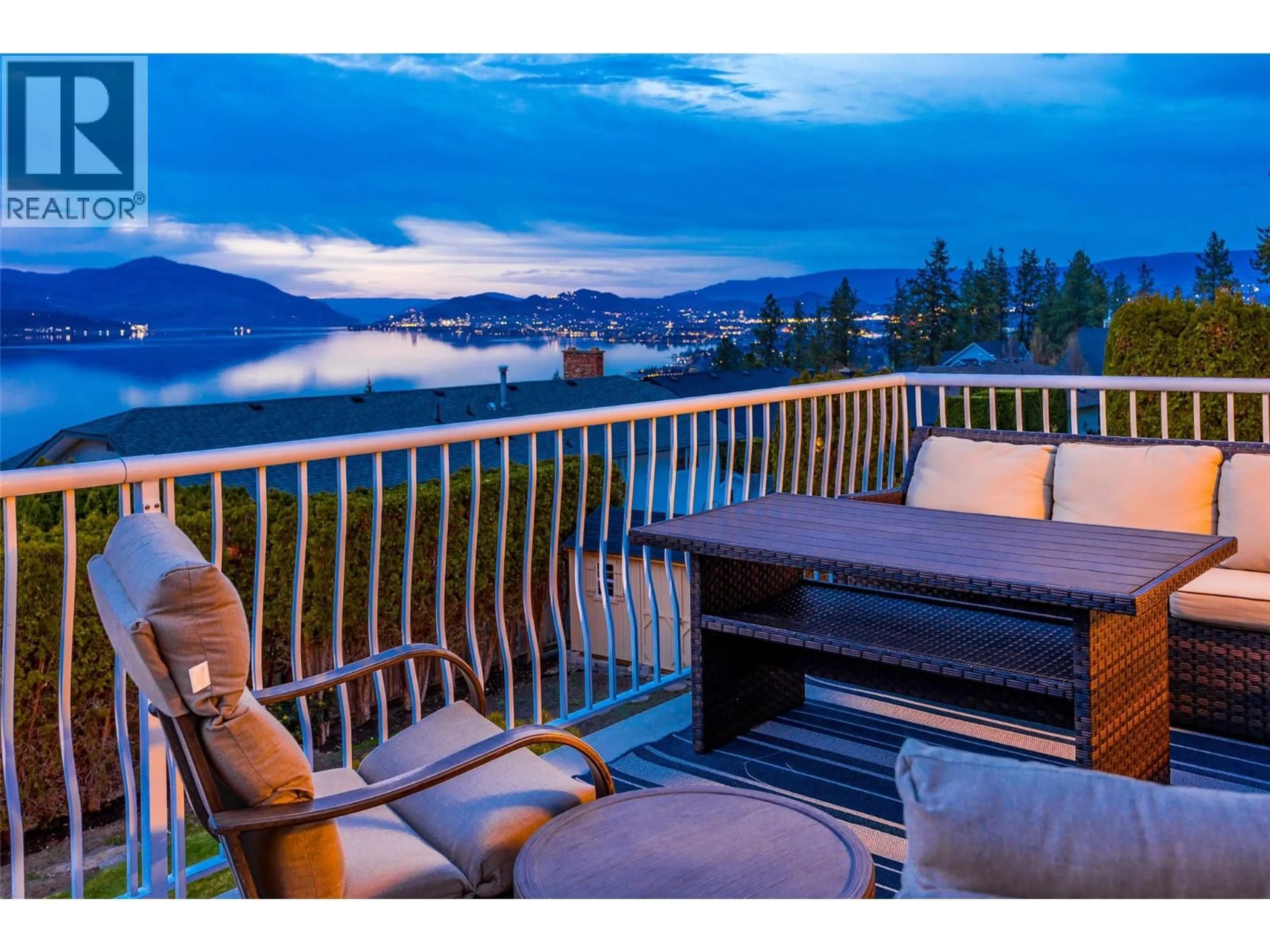 Patio, water/lake/river/ocean view for 445 CURLEW DRIVE, Kelowna British Columbia V1W4L2