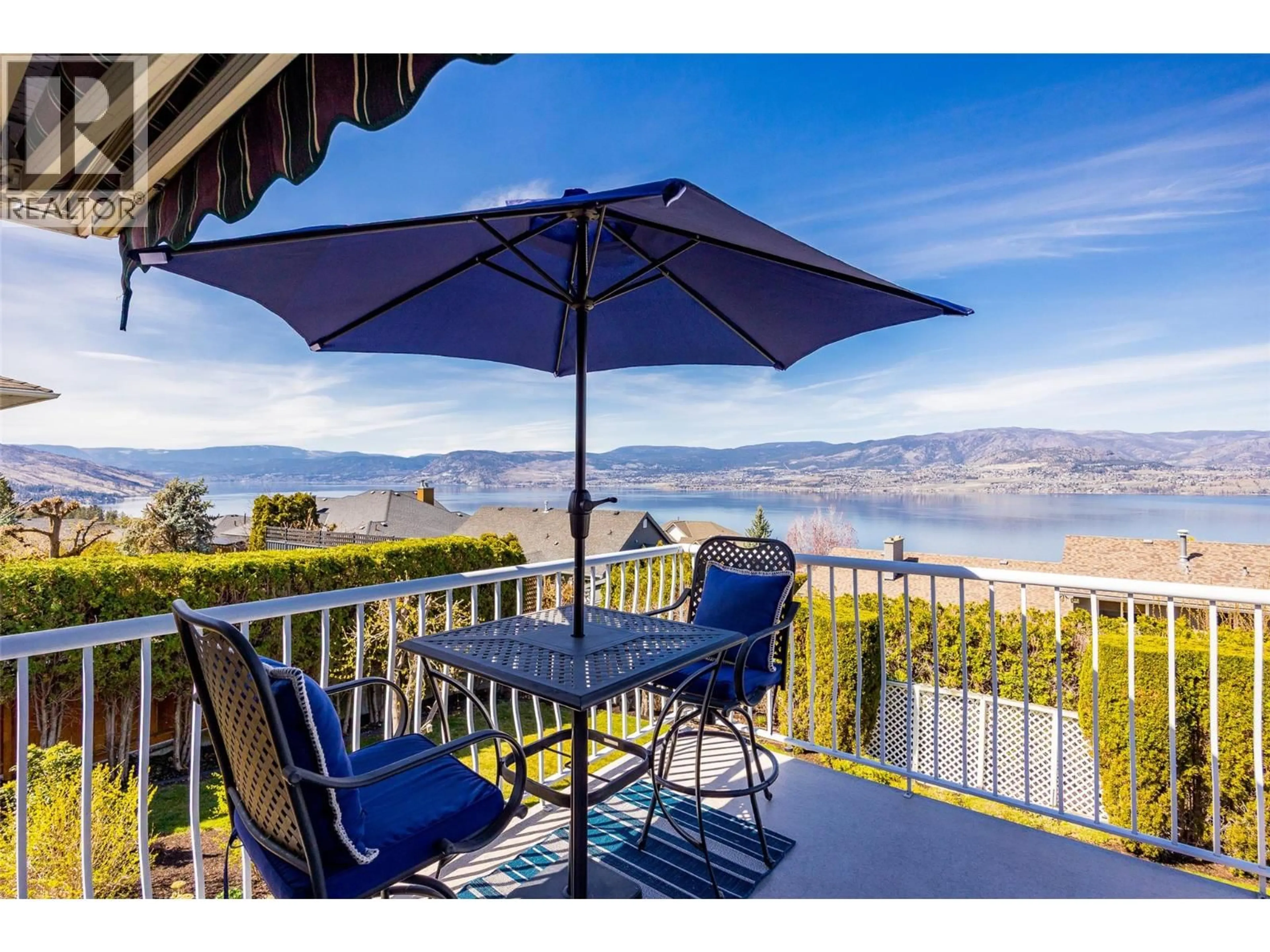 Patio, water/lake/river/ocean view for 445 CURLEW DRIVE, Kelowna British Columbia V1W4L2