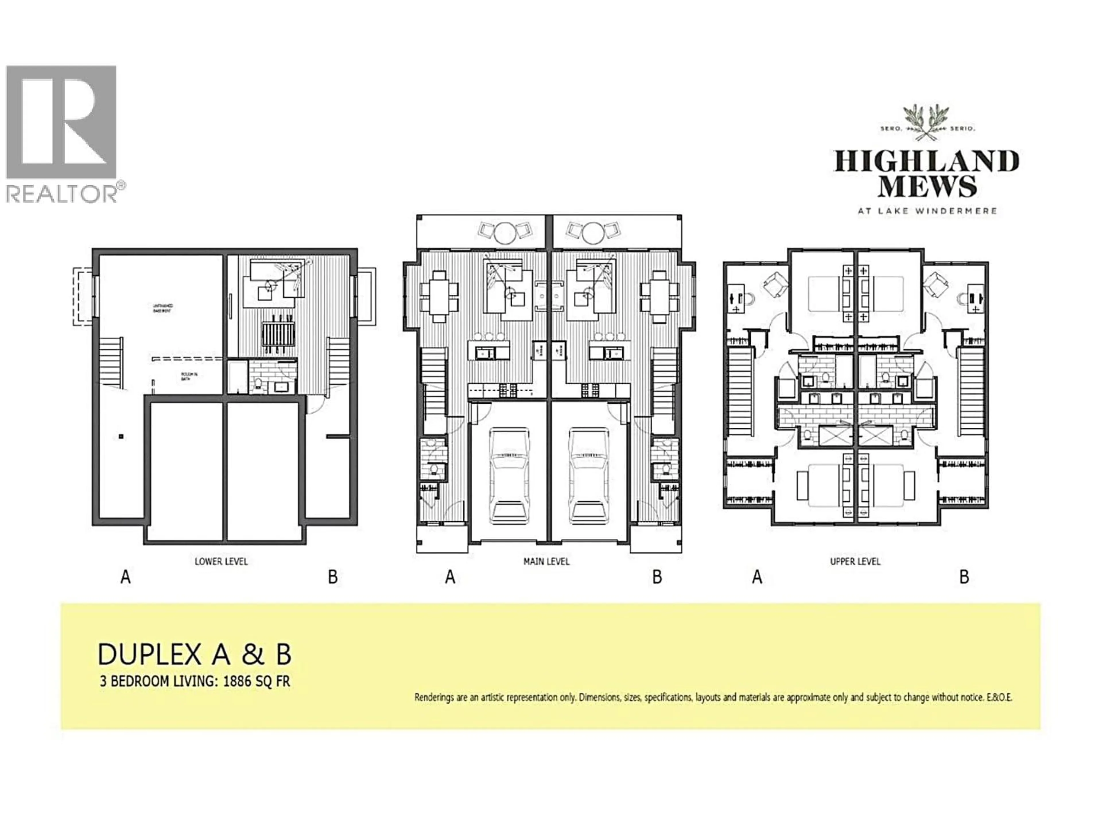 Floor plan for 12 - 703 15A CRESCENT, Invermere British Columbia V0A1K4