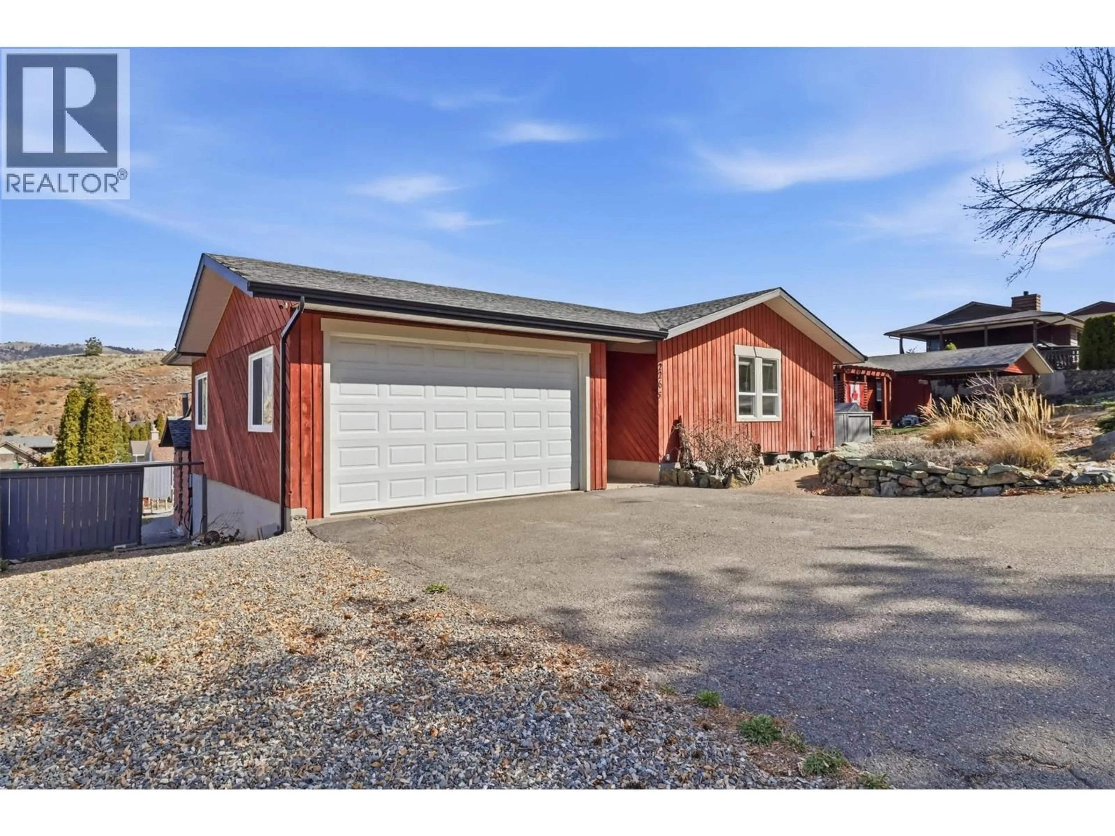 Home with brick exterior material, street for 2266 OMINECA DRIVE, Kamloops British Columbia V2E1T9