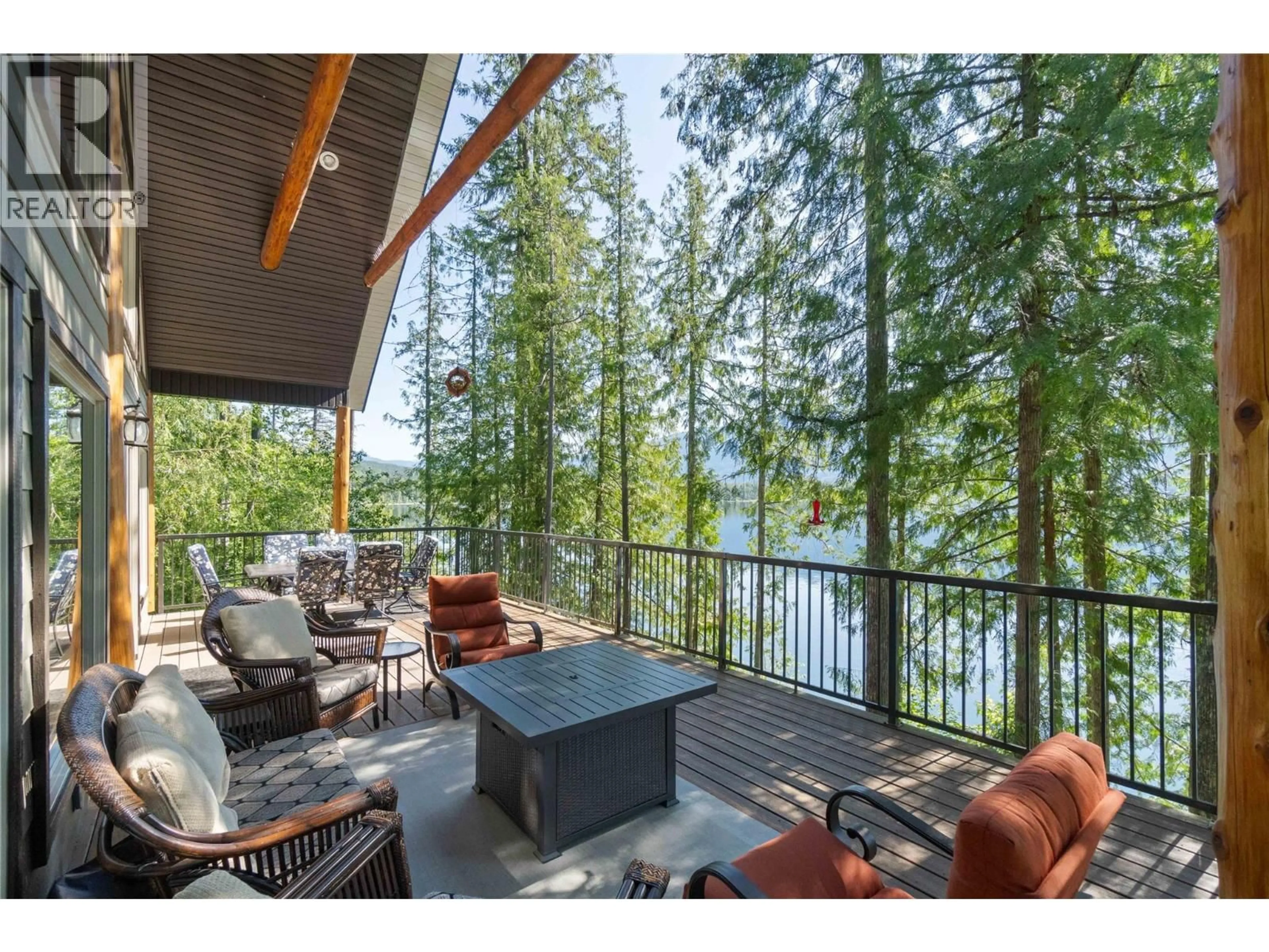 Patio, water/lake/river/ocean view for 12 & 13 - 9000 SEYMOUR ARM MAIN FSR OTHER, Seymour Arm British Columbia V0E1M0