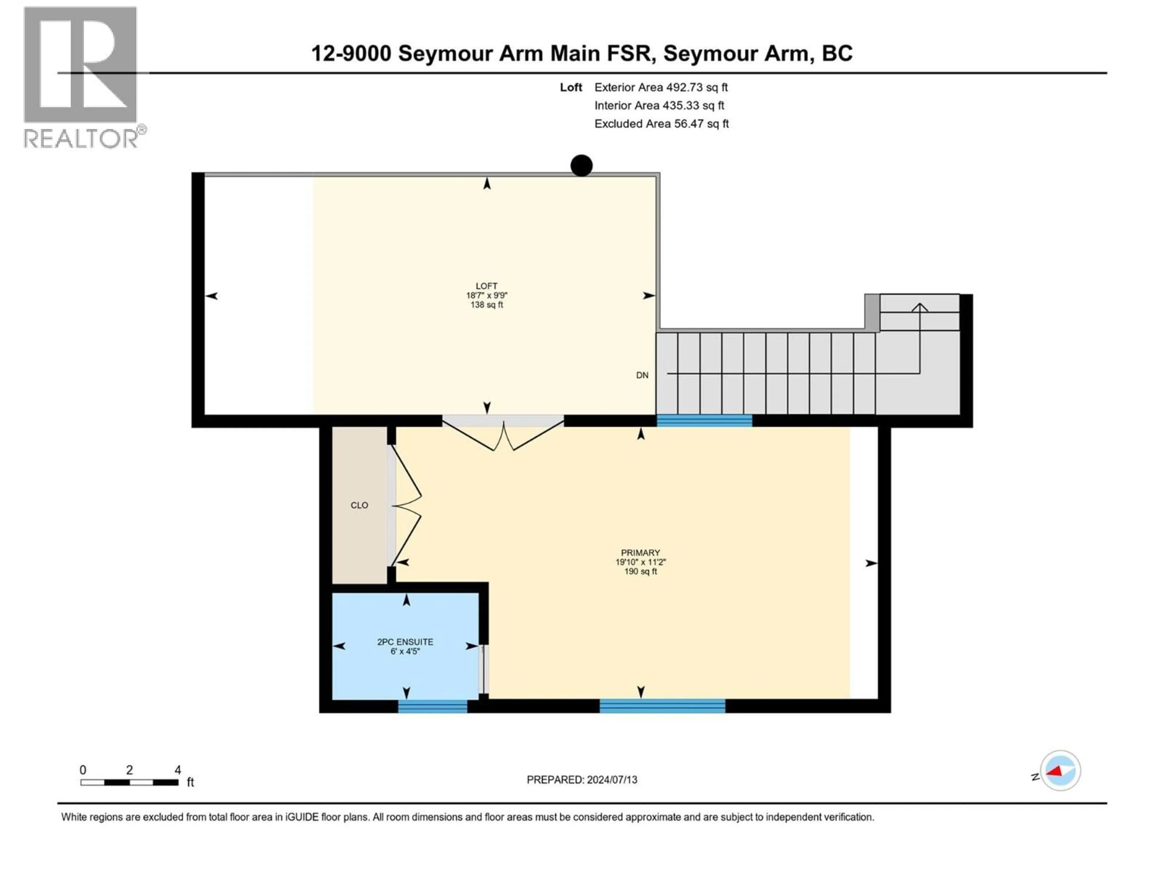 Floor plan for 12 & 13 - 9000 SEYMOUR ARM MAIN FSR OTHER, Seymour Arm British Columbia V0E1M0