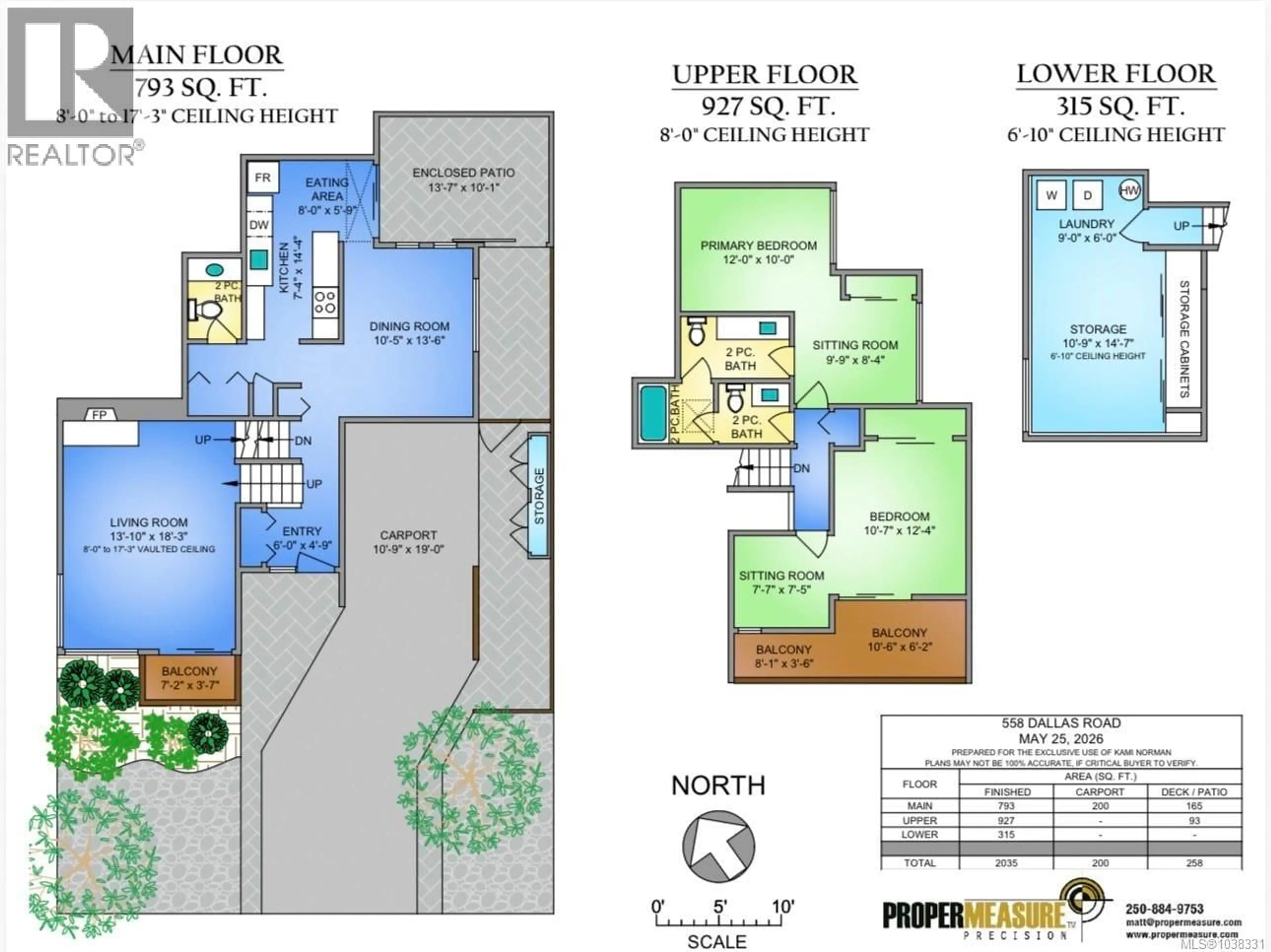 Floor plan for 558 DALLAS ROAD, Victoria British Columbia V8V1B4
