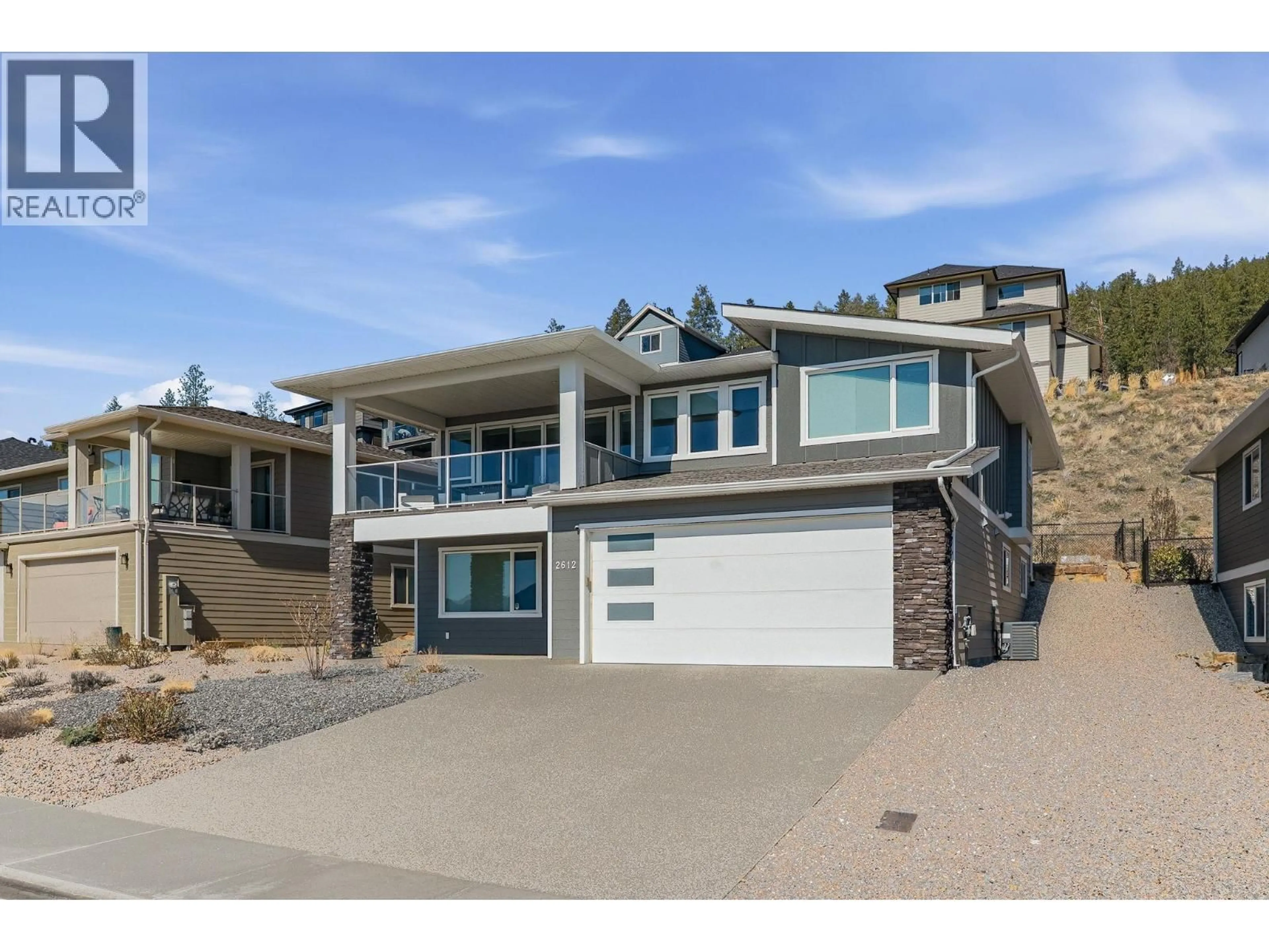 Home with vinyl exterior material, unknown for 2612 PARAMOUNT DRIVE, West Kelowna British Columbia V4T3N3