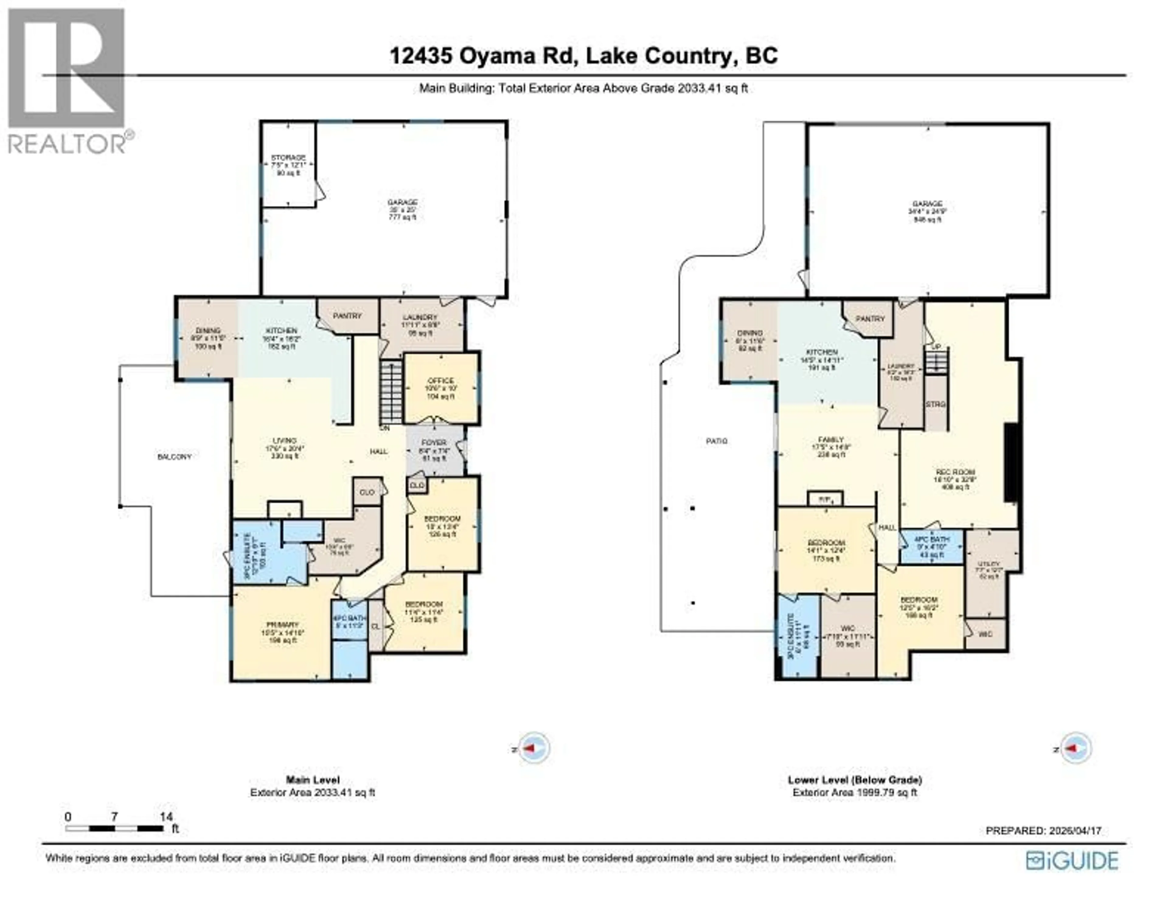 Floor plan for 12435 OYAMA ROAD, Lake Country British Columbia V4V2A4