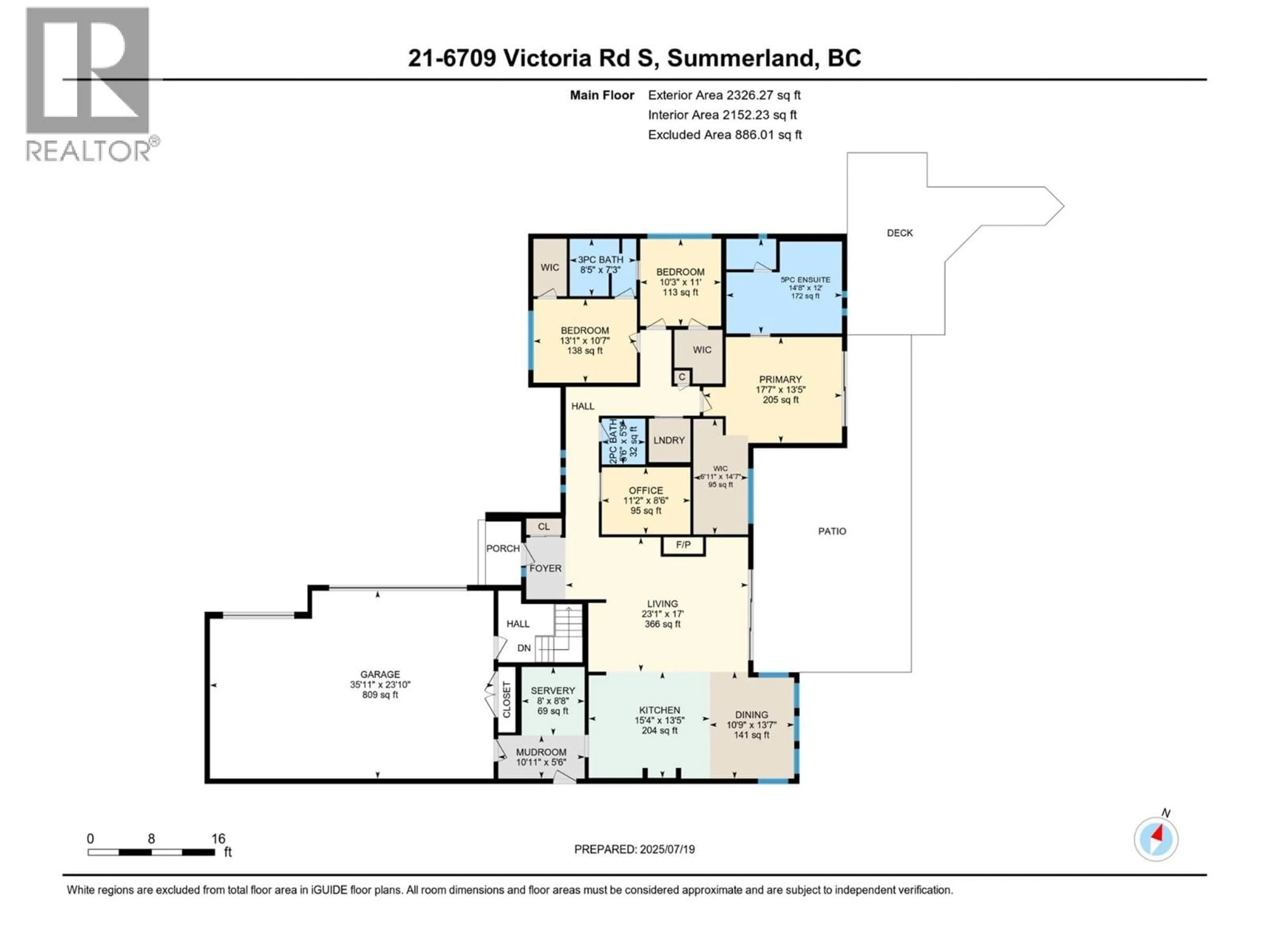 Floor plan for 21 - 6709 VICTORIA ROAD, Summerland British Columbia V0H1Z2