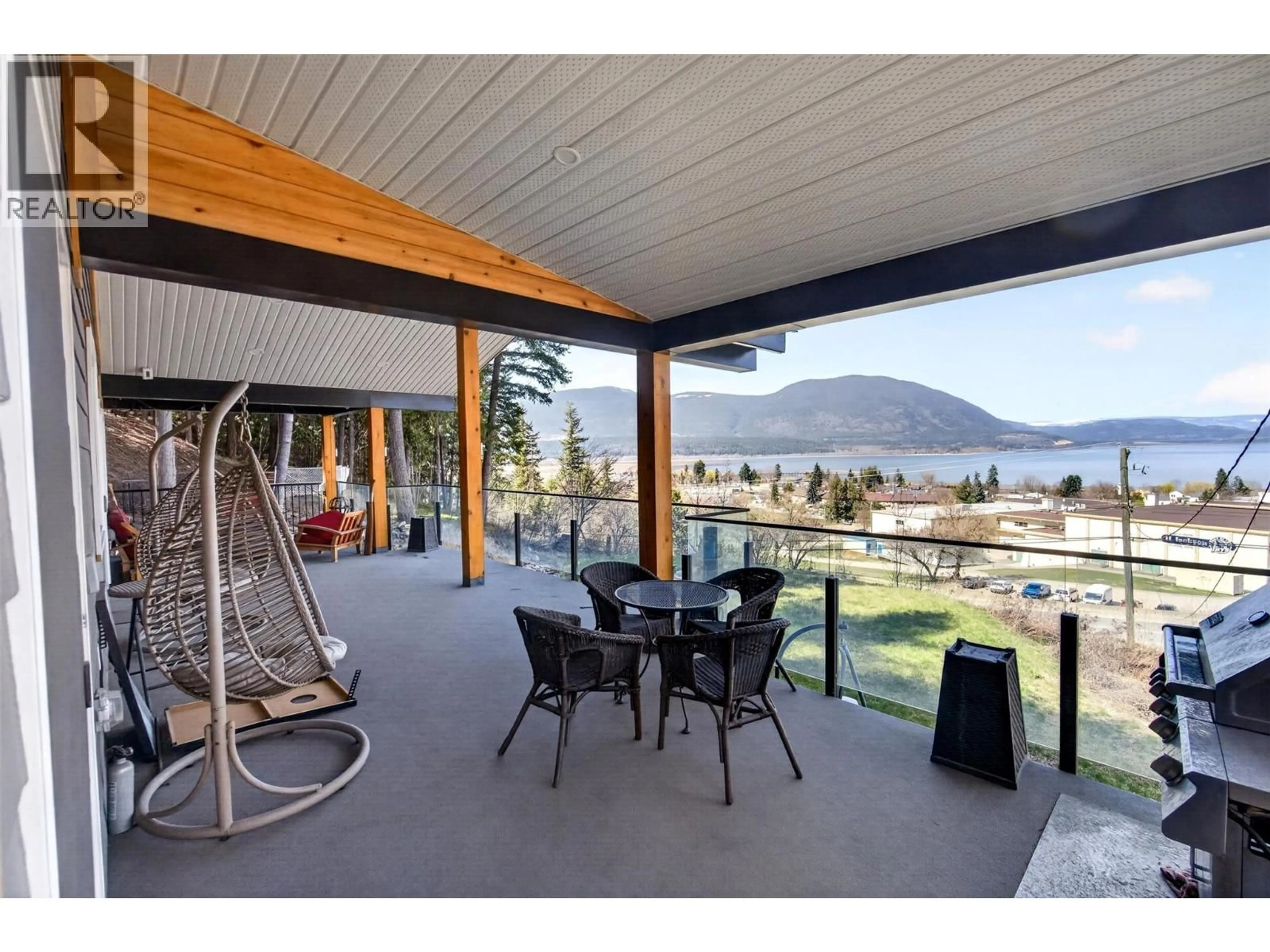 Patio, mountain view for 1360 TRANS CANADA HIGHWAY NORTHEAST, Salmon Arm British Columbia V1E2S6