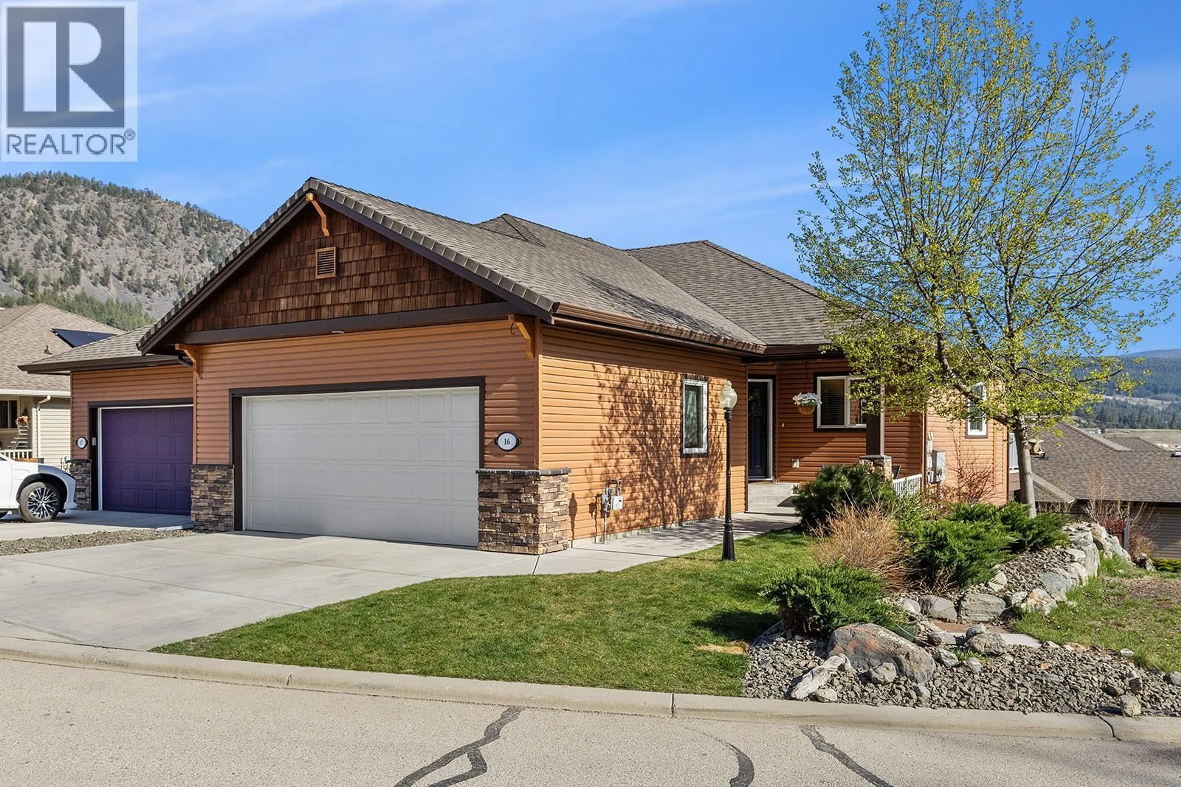Home with brick exterior material, street for 16 - 1342 SHAUNNA ROAD, Kelowna British Columbia V1P1P8