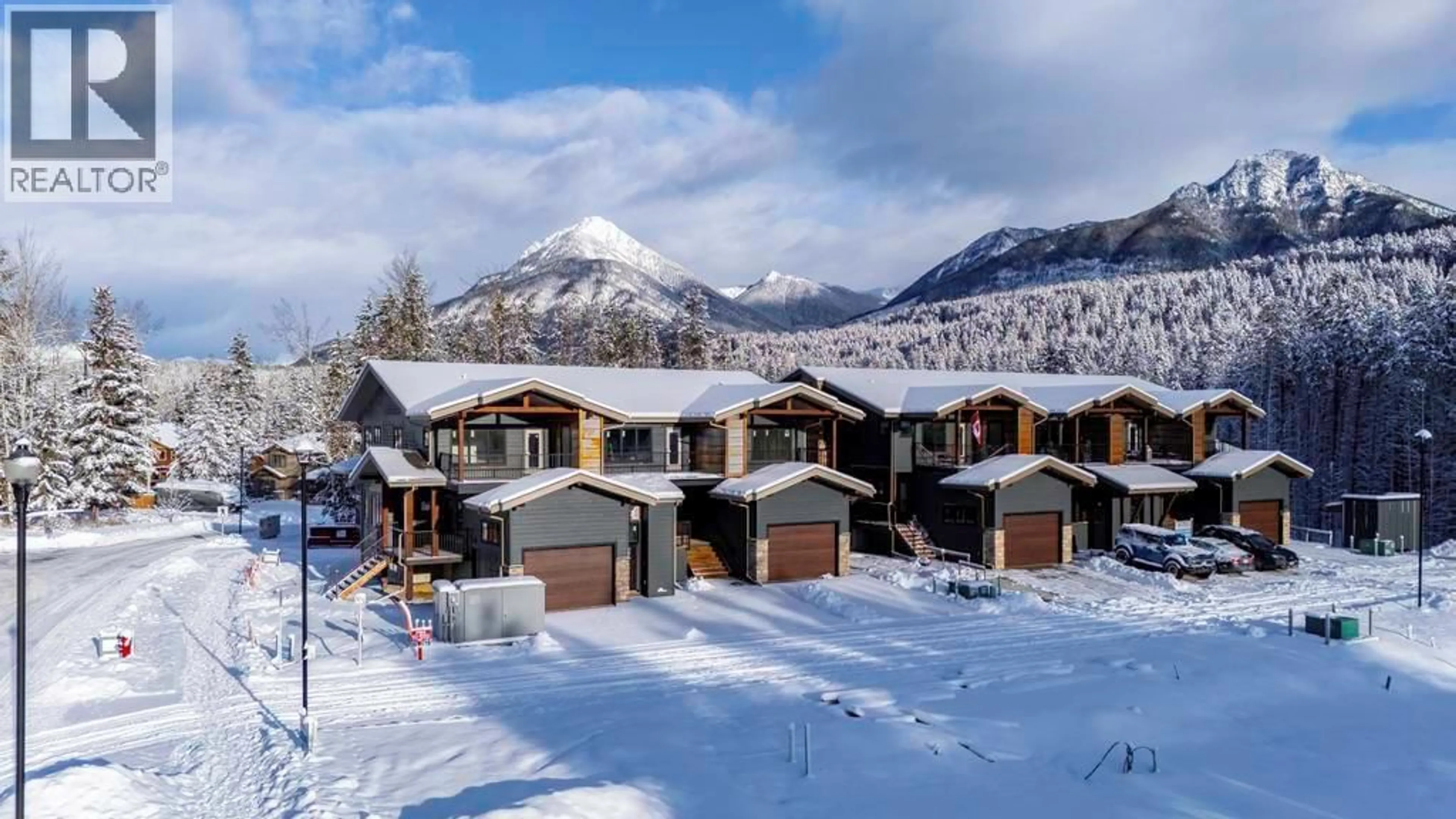 A pic from outside/outdoor area/front of a property/back of a property/a pic from drone, mountain view for 4 - 1444 GRANITE DRIVE, Golden British Columbia V0A1H0