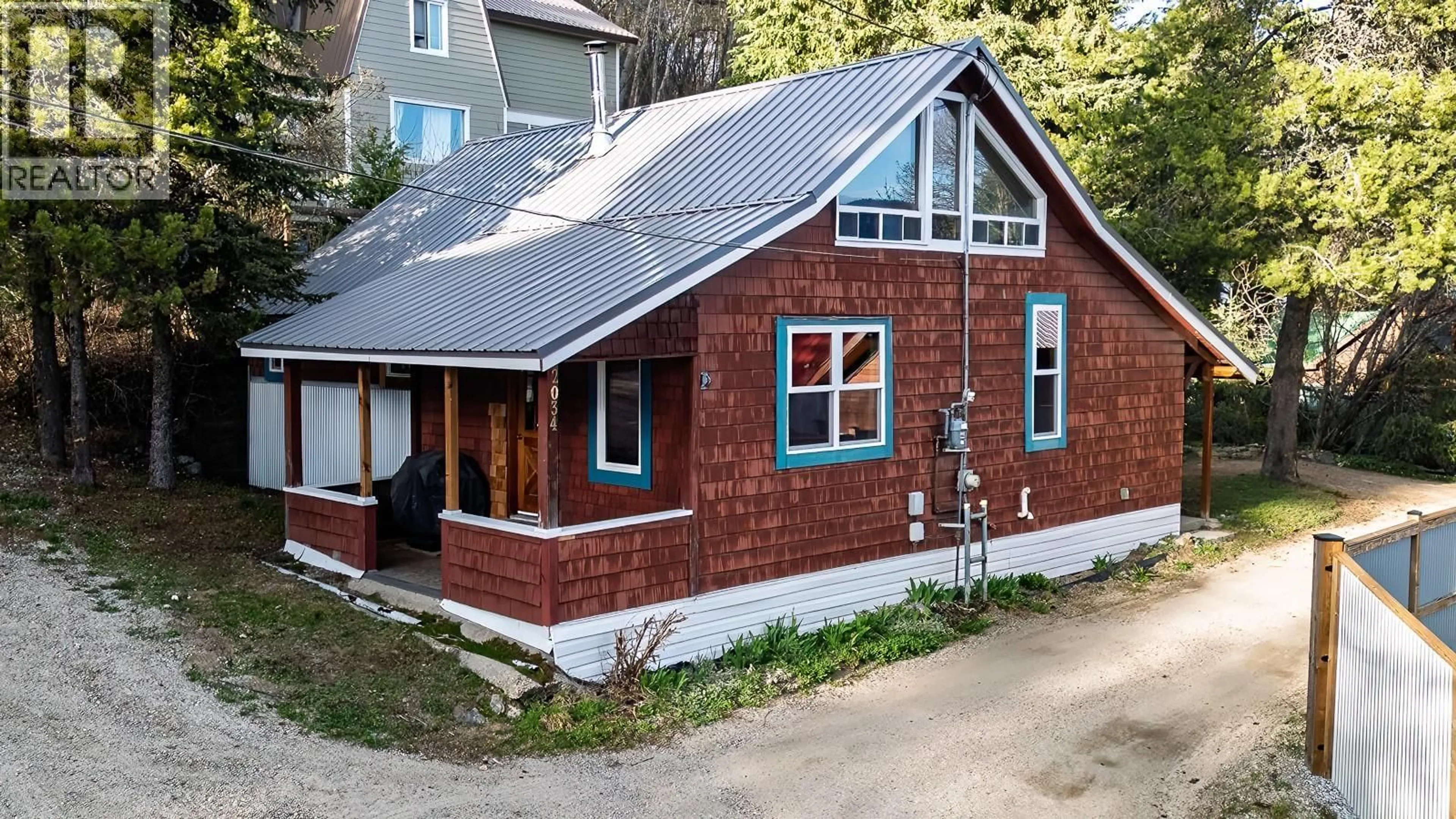 Home with brick exterior material, street for 2034 CLIFF STREET, Rossland British Columbia V0G1Y0