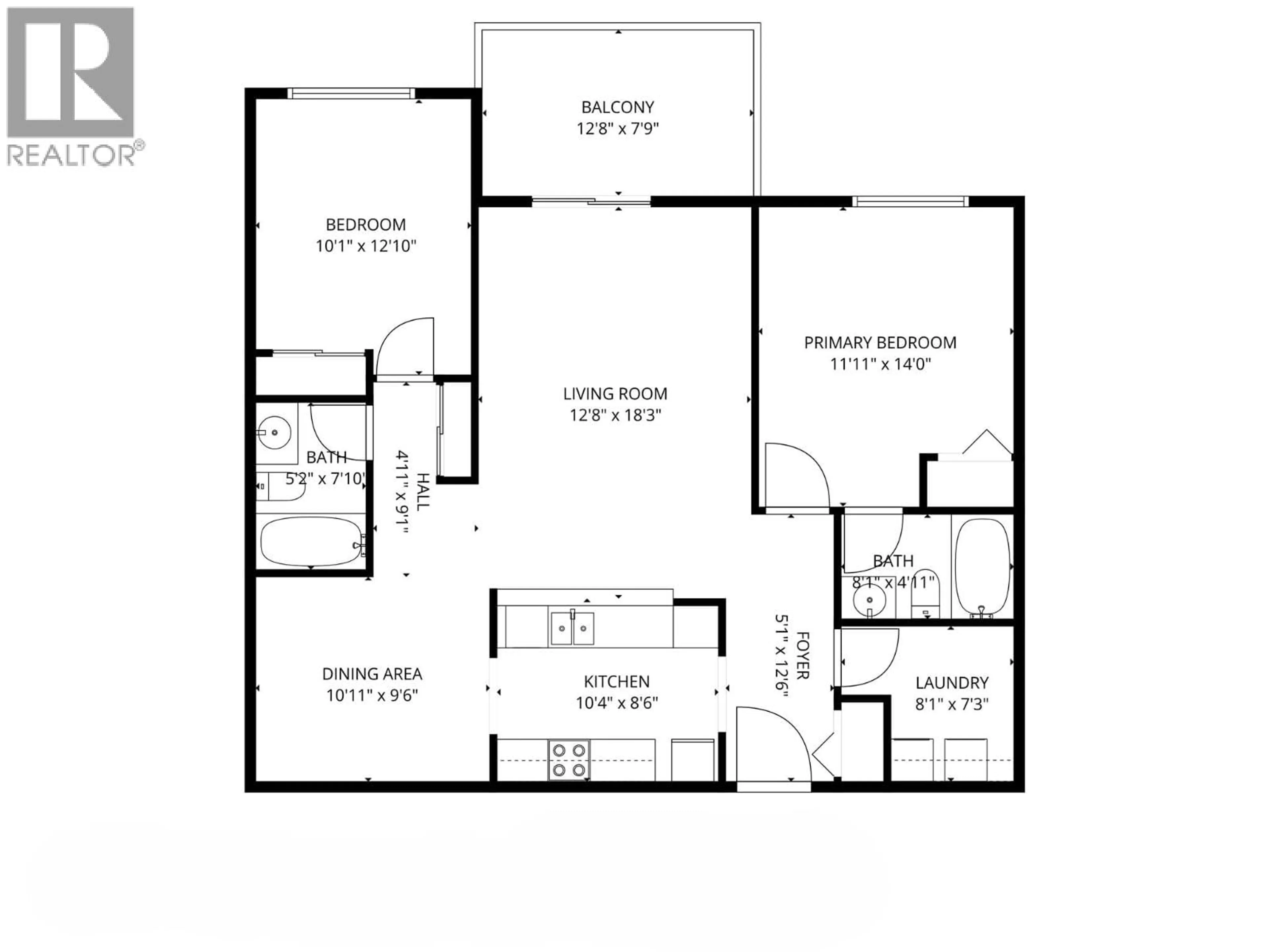 Floor plan for 209 - 4769 FORSTERS LANDING ROAD, Radium Hot Springs British Columbia V0A1M0