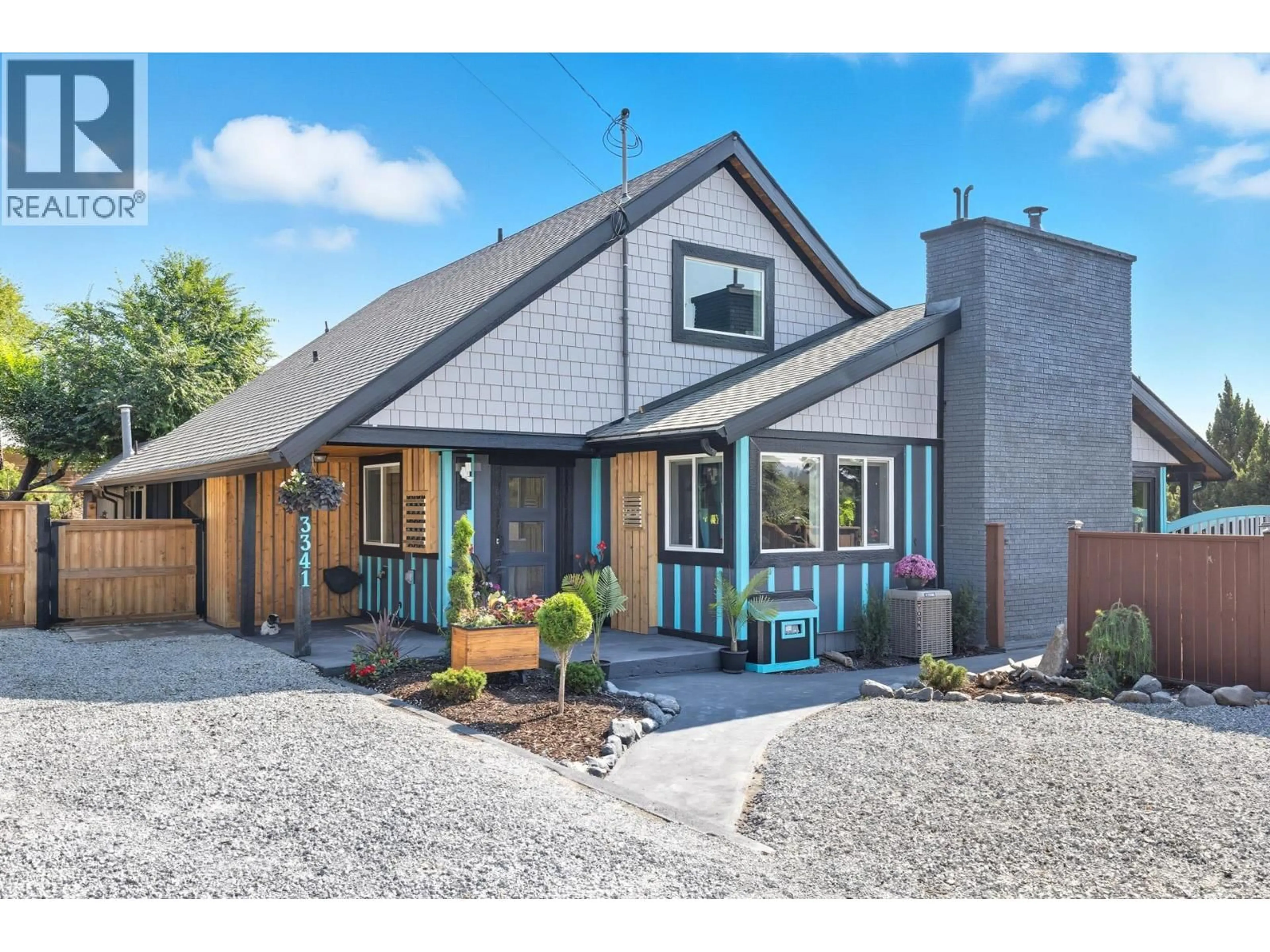 Home with brick exterior material, street for 3341 BROADVIEW ROAD, West Kelowna British Columbia V4T1N1