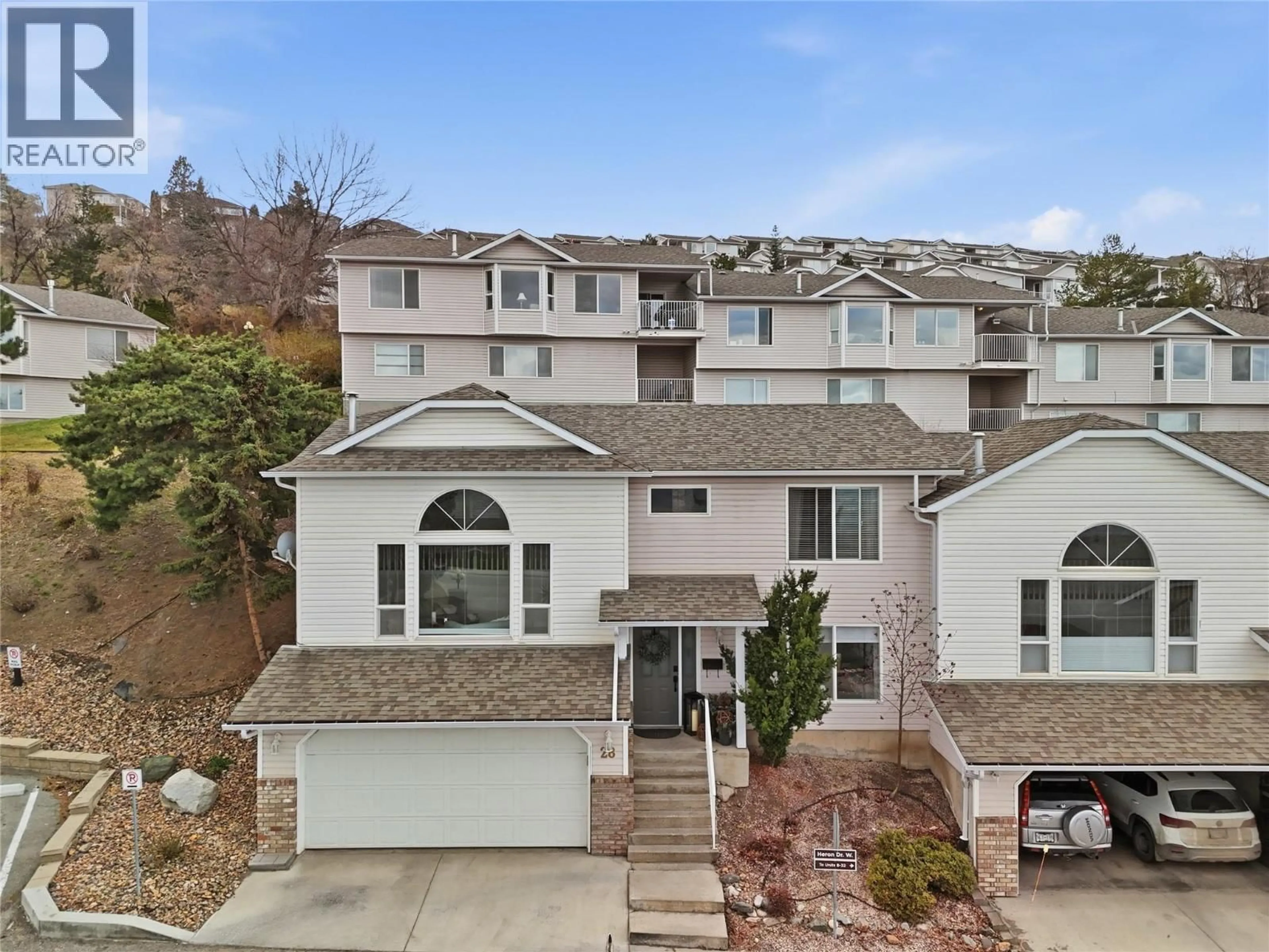 A pic from outside/outdoor area/front of a property/back of a property/a pic from drone, mountain view for 28 - 2022 PACIFIC WAY, Kamloops British Columbia V1S1T1