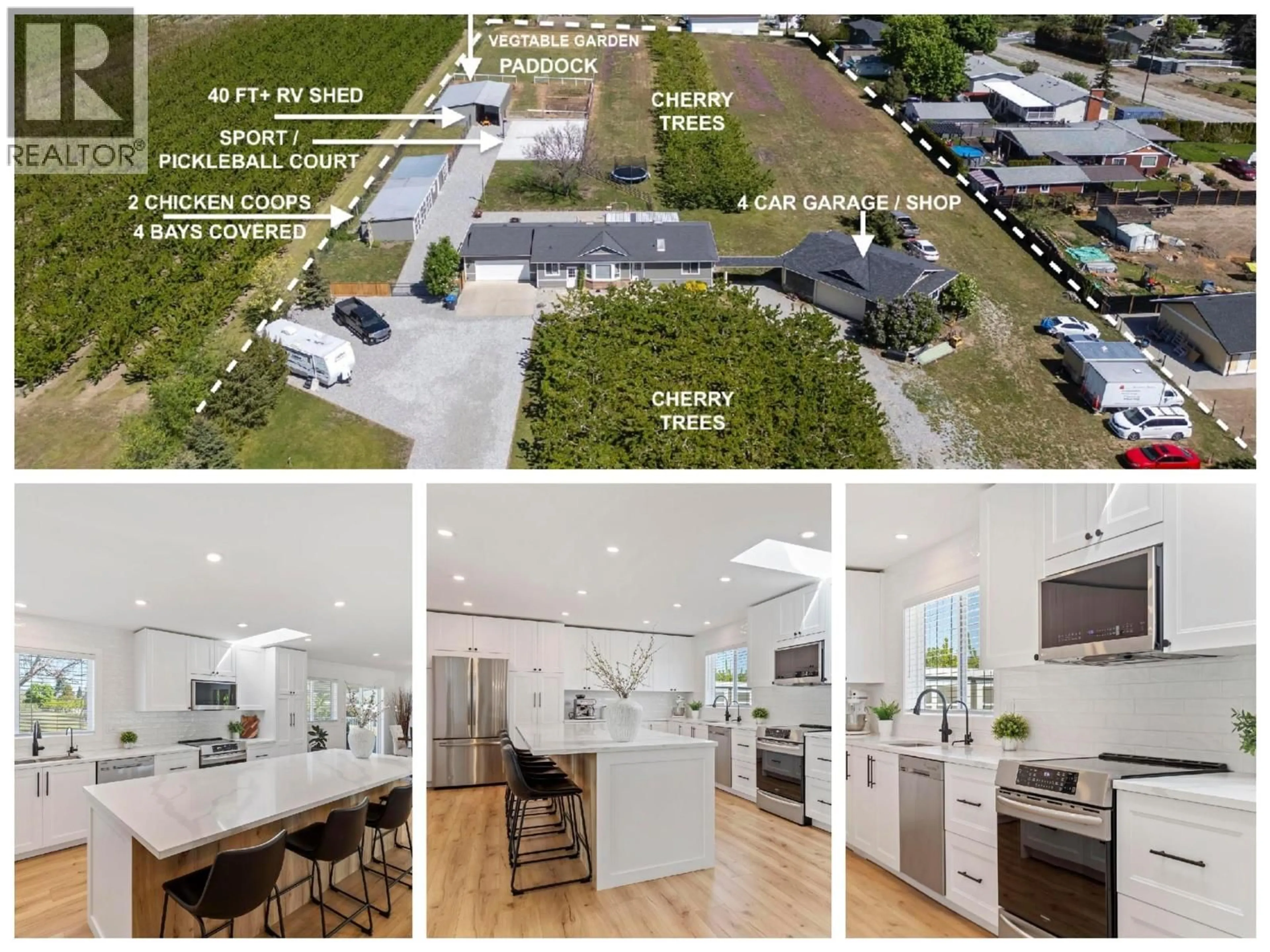 Open concept kitchen, unknown for 2780 CAMP ROAD, Lake Country British Columbia V4V1K3