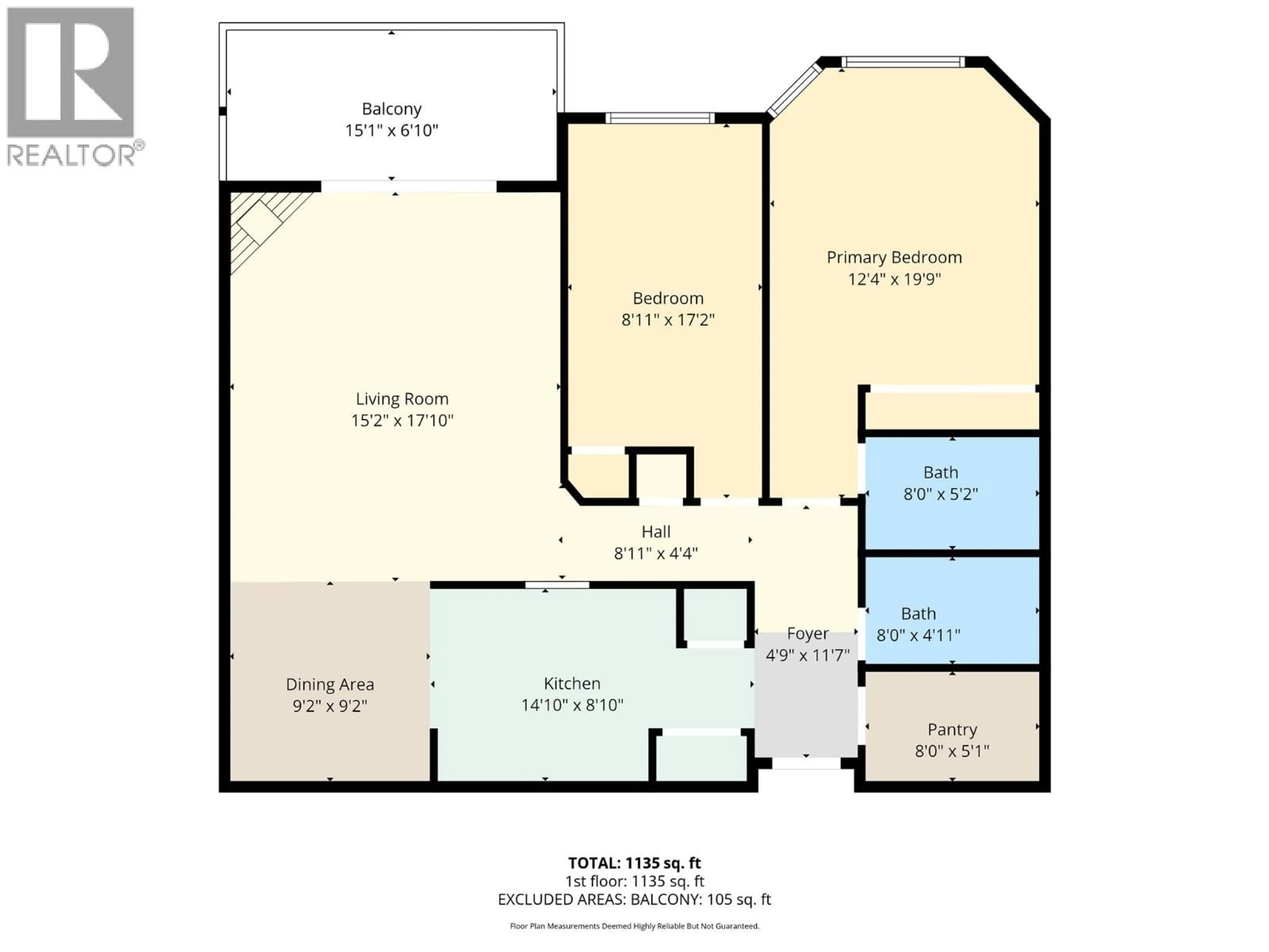 Floor plan for 203 - 3850 BROWN ROAD, West Kelowna British Columbia V4T2J5