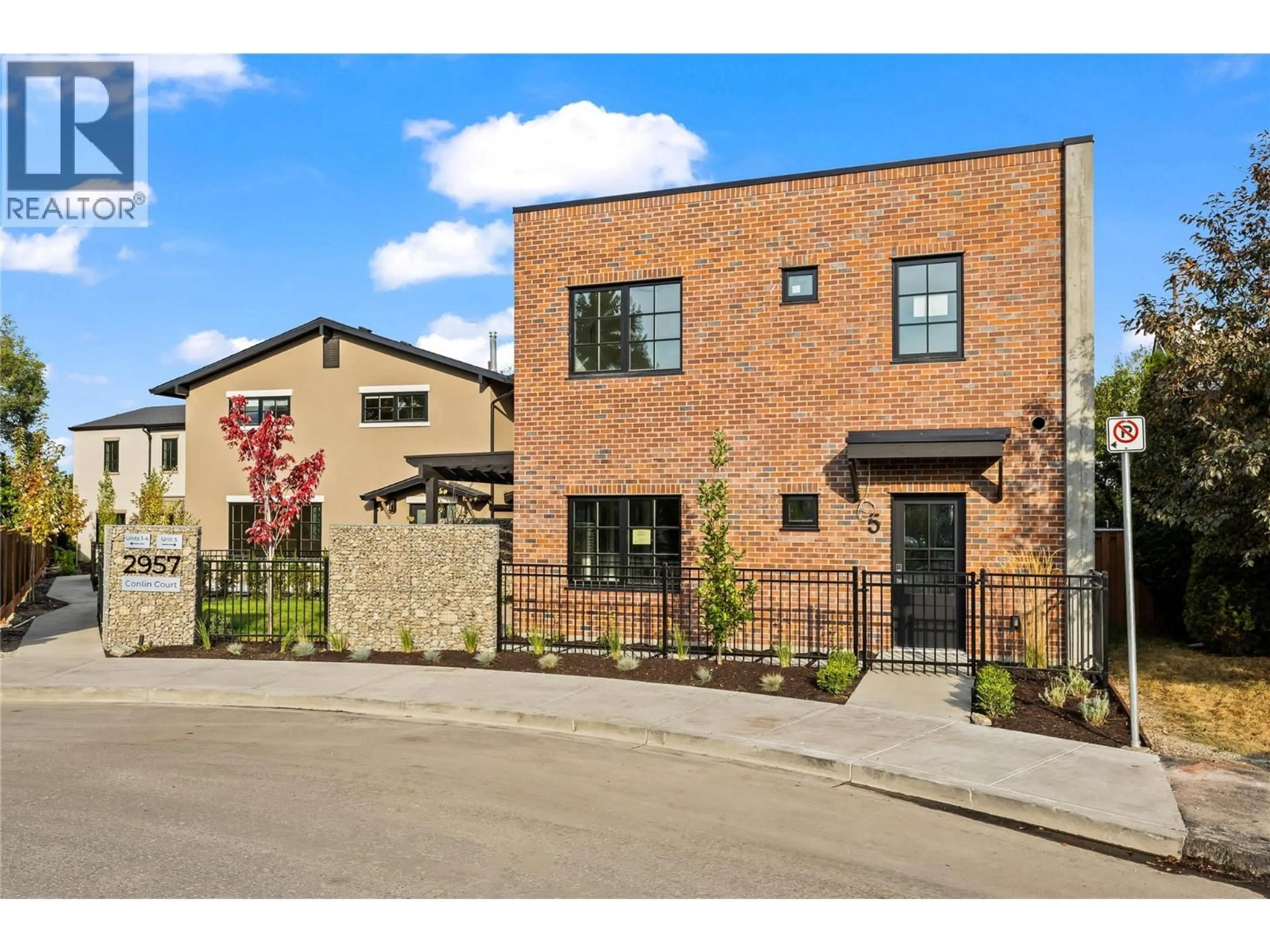 Home with brick exterior material, street for 3 - 2957 CONLIN COURT, Kelowna British Columbia V1Y7S7