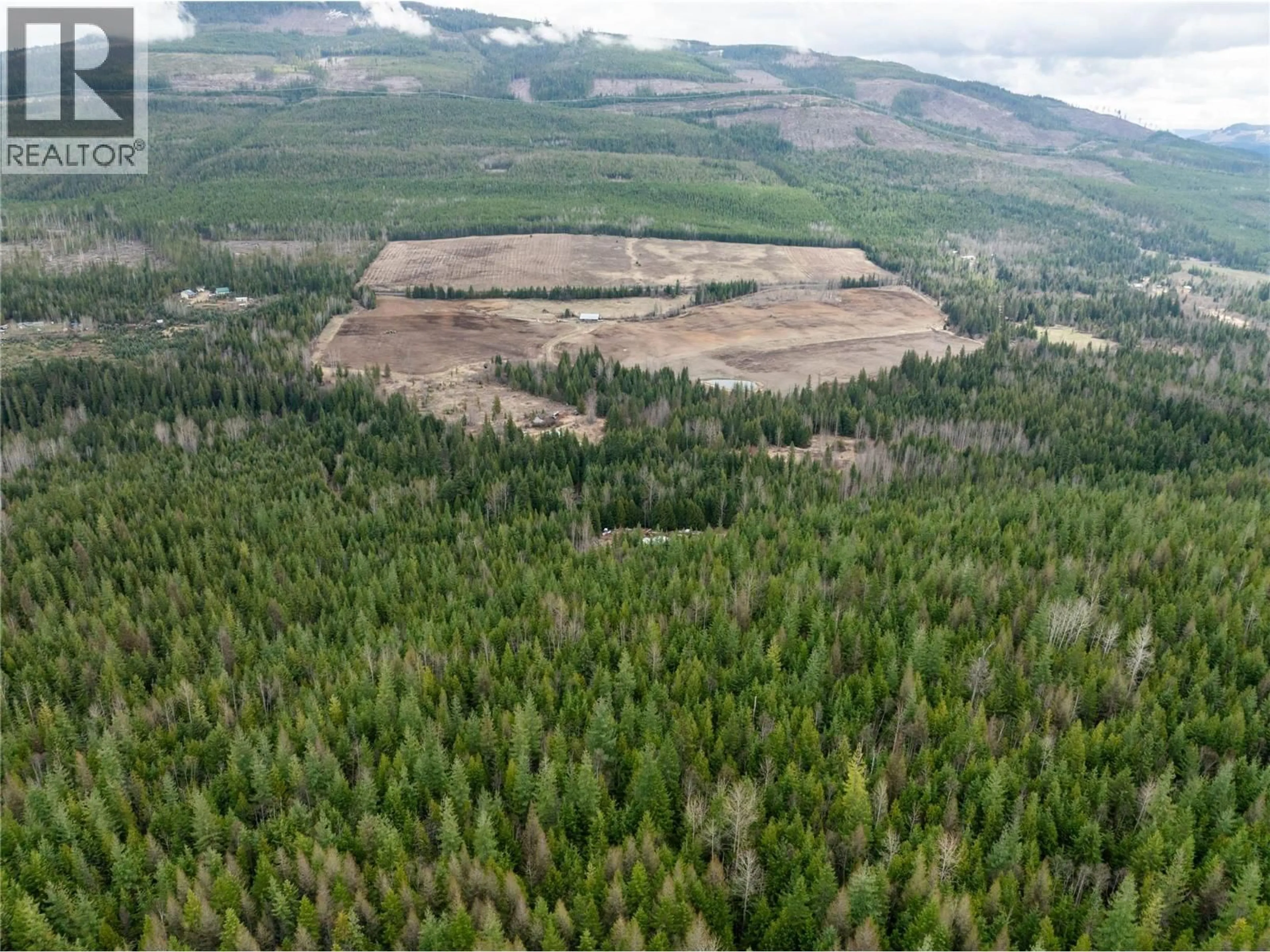 A pic from outside/outdoor area/front of a property/back of a property/a pic from drone, forest/trees view for 2410 TRINITY VALLEY ROAD, Enderby British Columbia V0E1V5