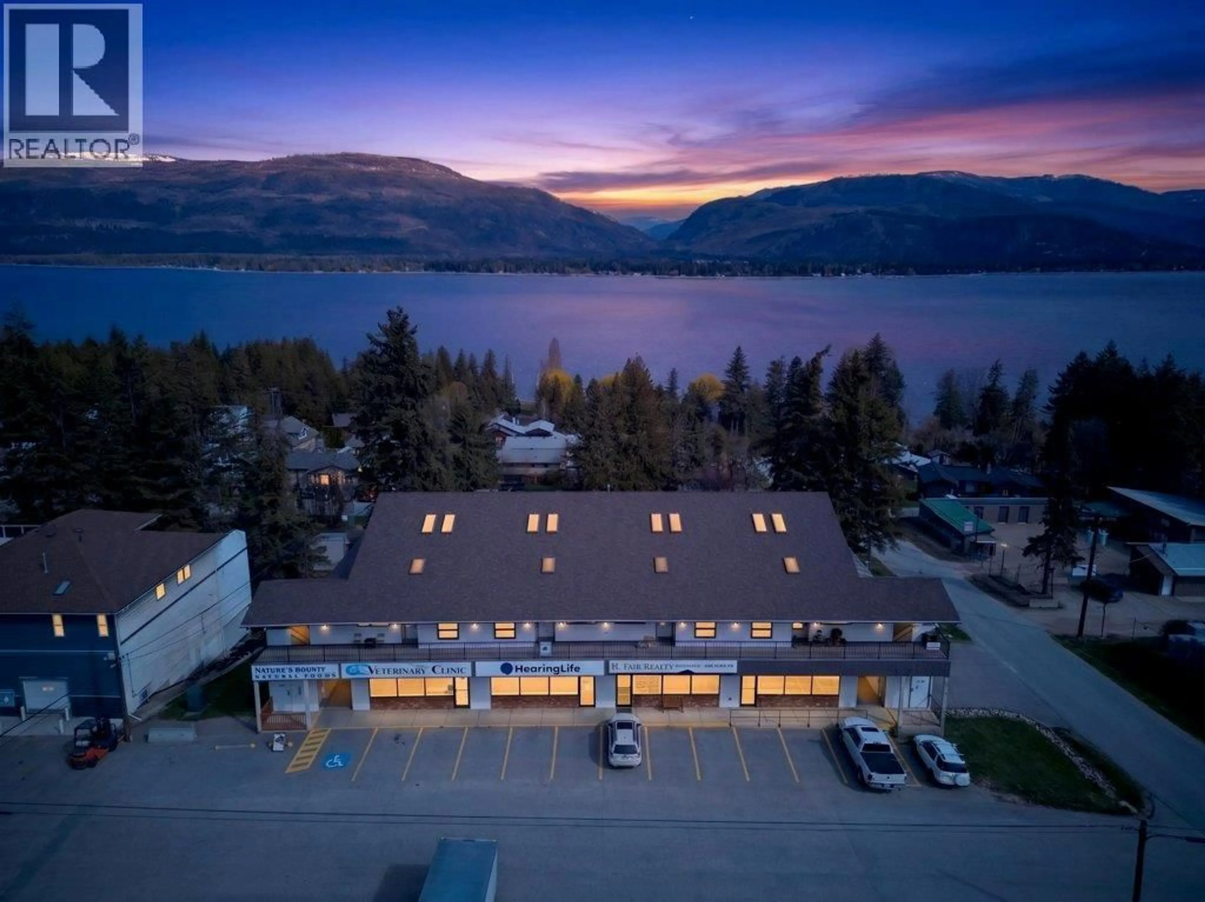 A pic from outside/outdoor area/front of a property/back of a property/a pic from drone, water/lake/river/ocean view for 3 - 1261 TRANS CANADA HIGHWAY, Sorrento British Columbia V0E2W0