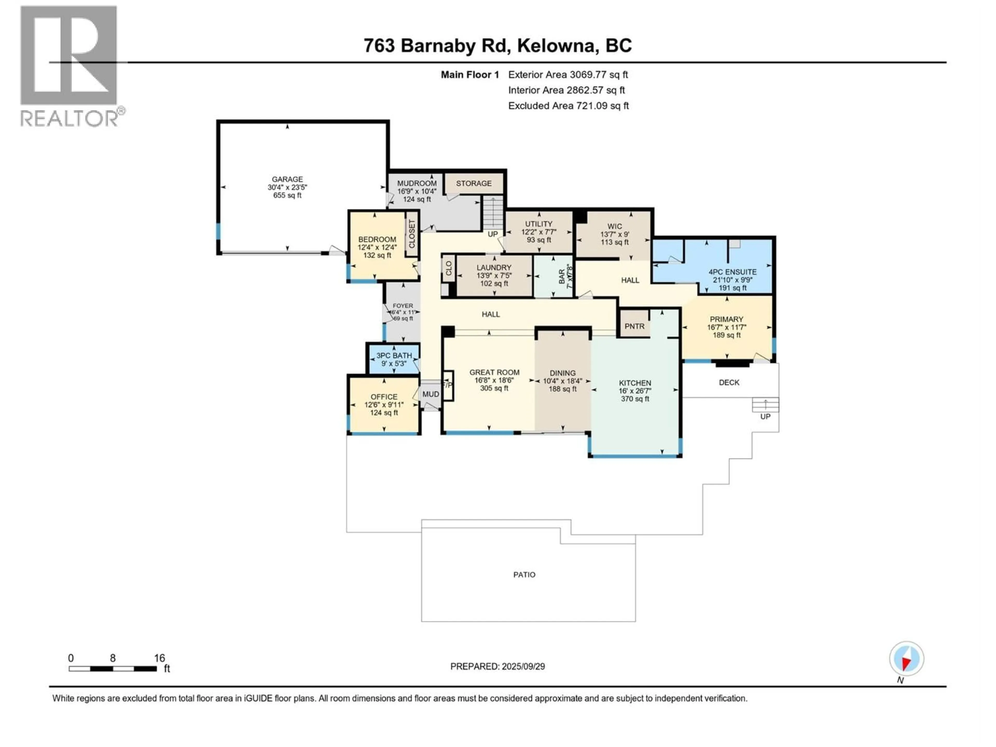Floor plan for 763 BARNABY ROAD, Kelowna British Columbia V1W4N9
