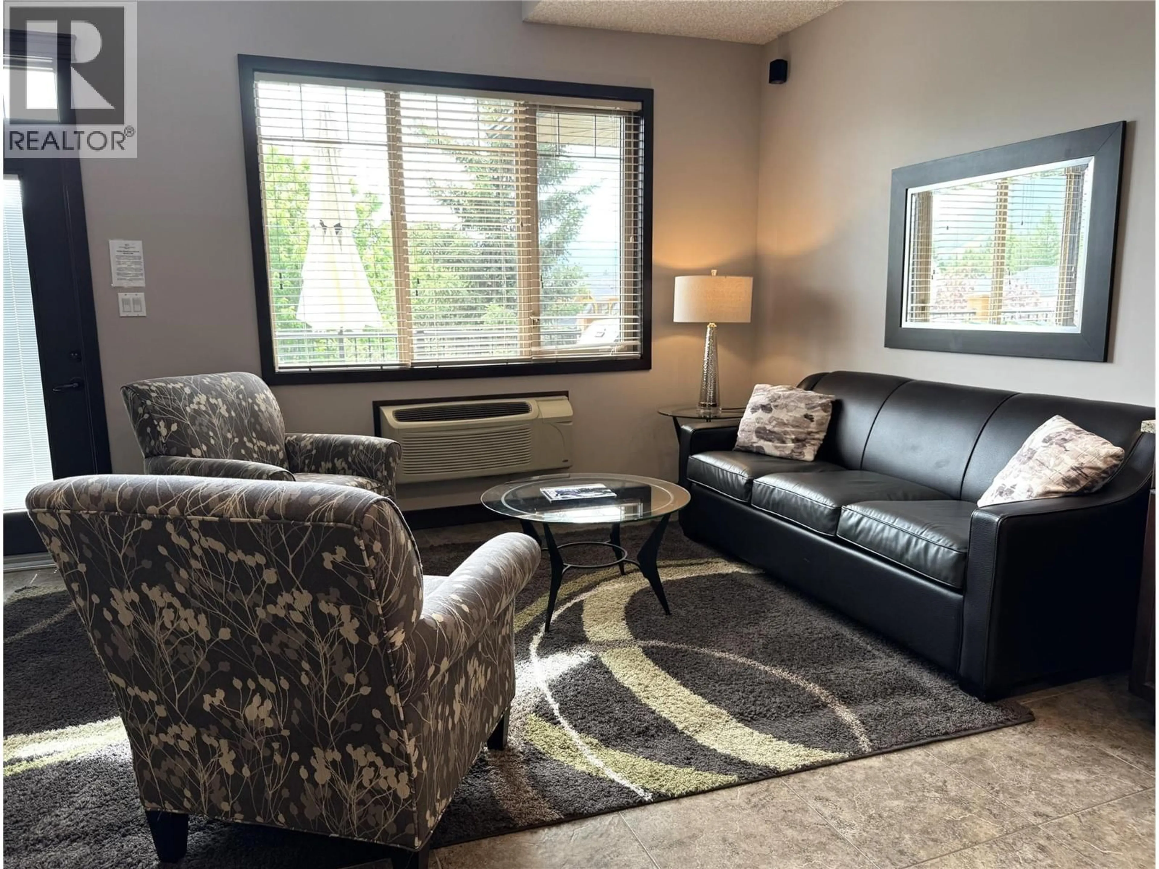 Living room with furniture, unknown for 533B - 500 BIGHORN BOULEVARD, Radium Hot Springs British Columbia V0A1M0