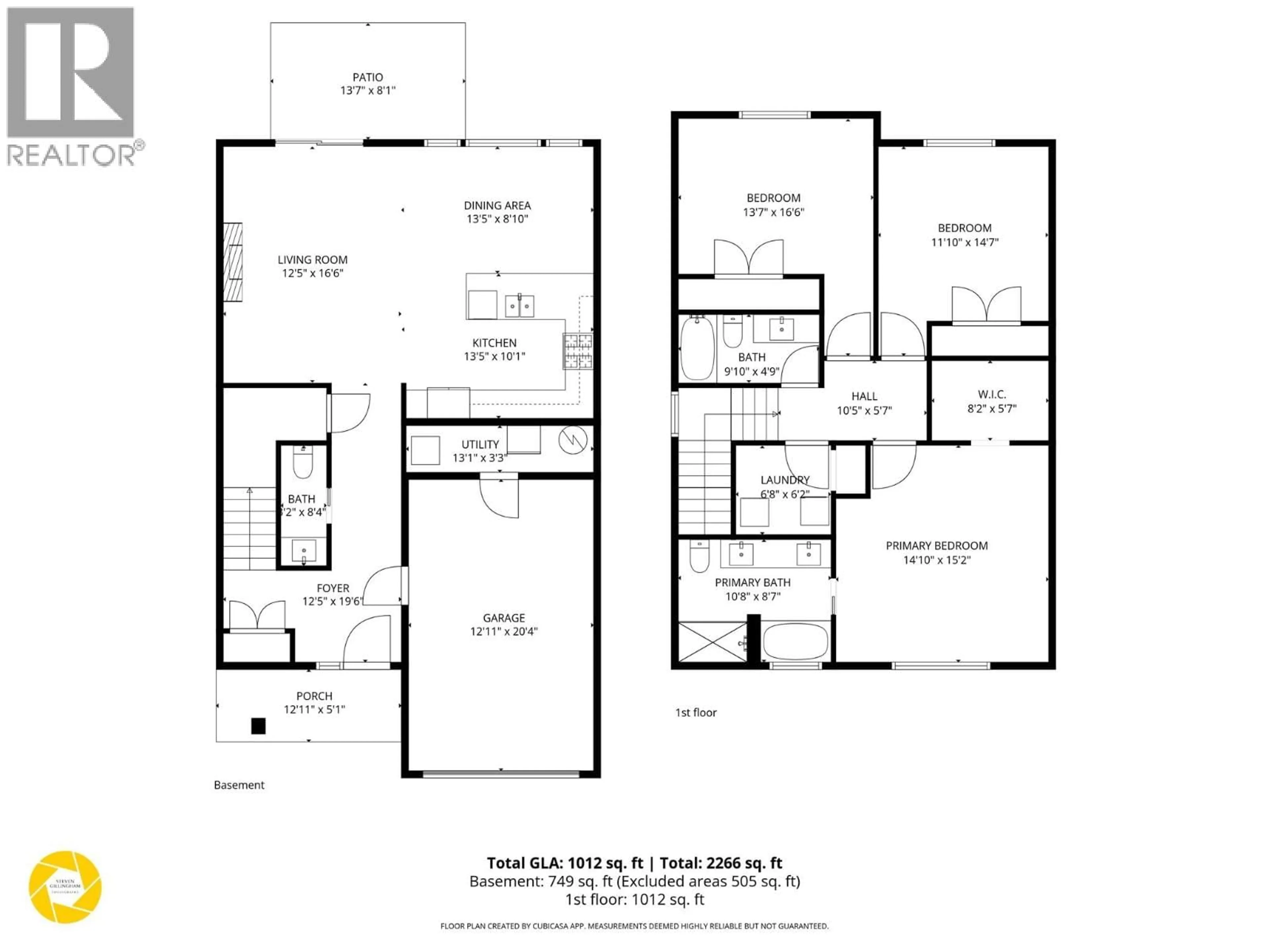 Floor plan for 168 - 2683 ORD ROAD, Kamloops British Columbia V2B0J2