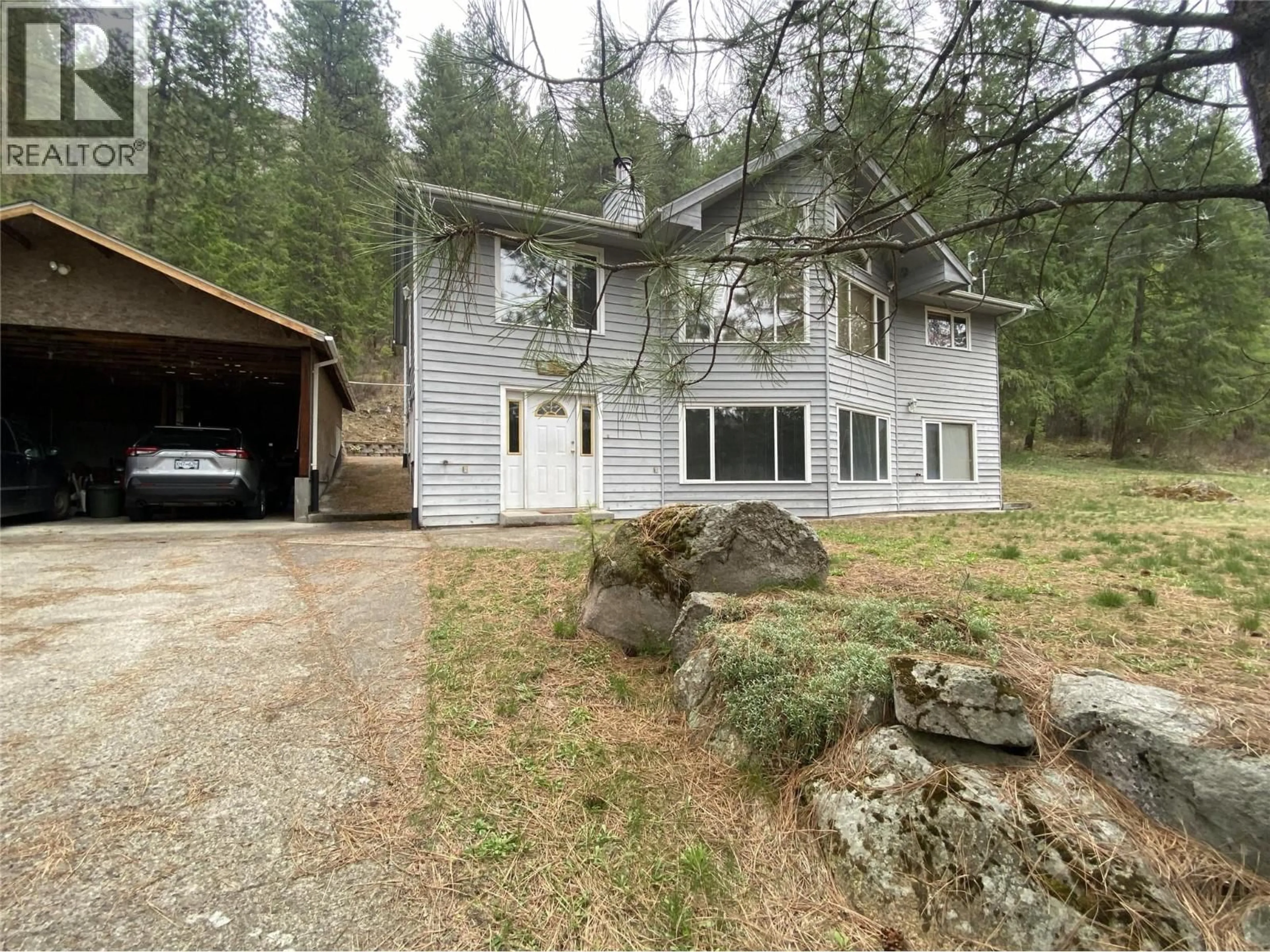 A pic from outside/outdoor area/front of a property/back of a property/a pic from drone, unknown for 9820 GRANBY ROAD, Grand Forks British Columbia V0H1H1