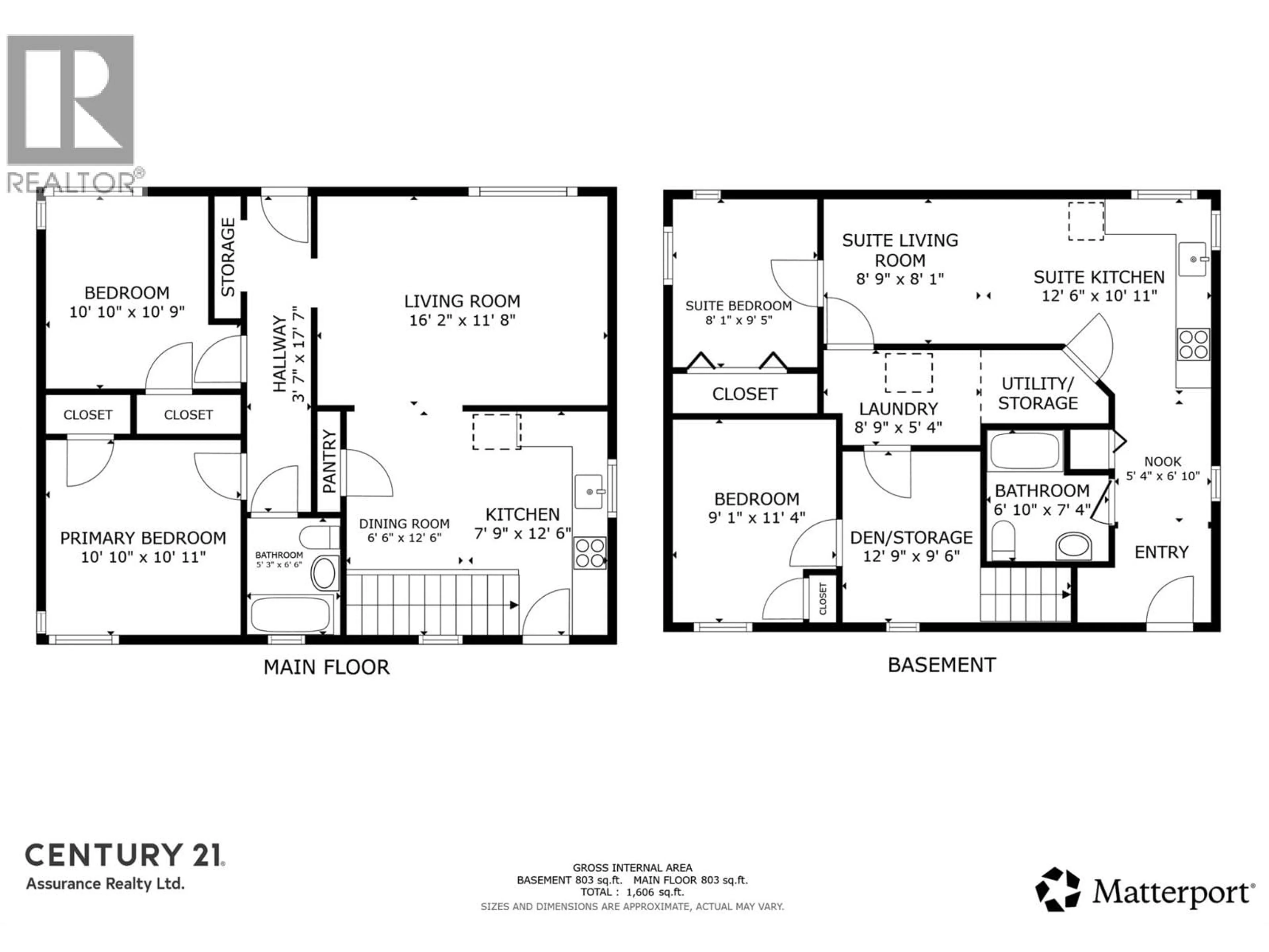 Floor plan for 1347 HIGHLAND DRIVE SOUTH, Kelowna British Columbia V1Y3V9
