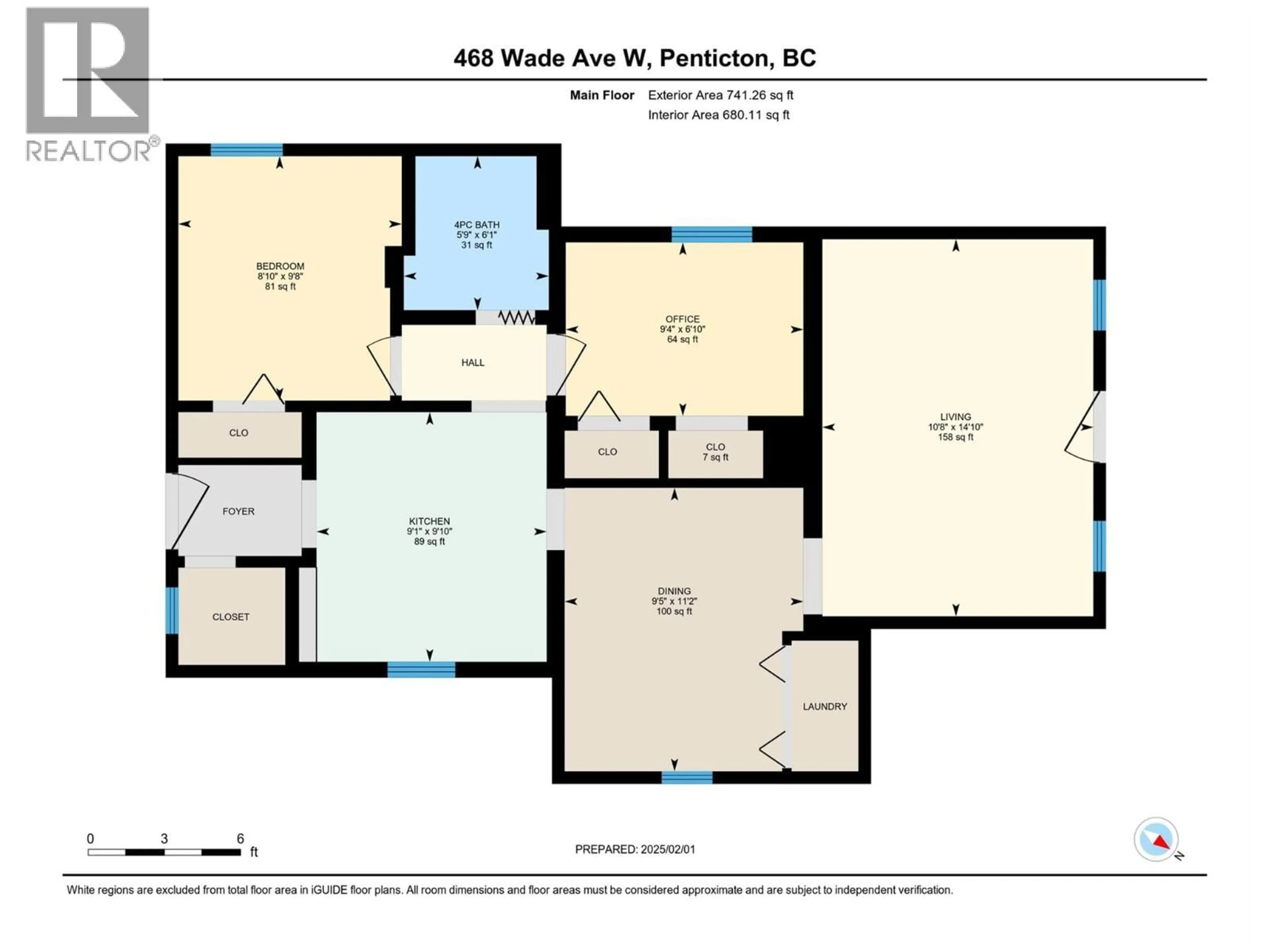 Floor plan for 468 WADE AVENUE WEST, Penticton British Columbia V2A1V4