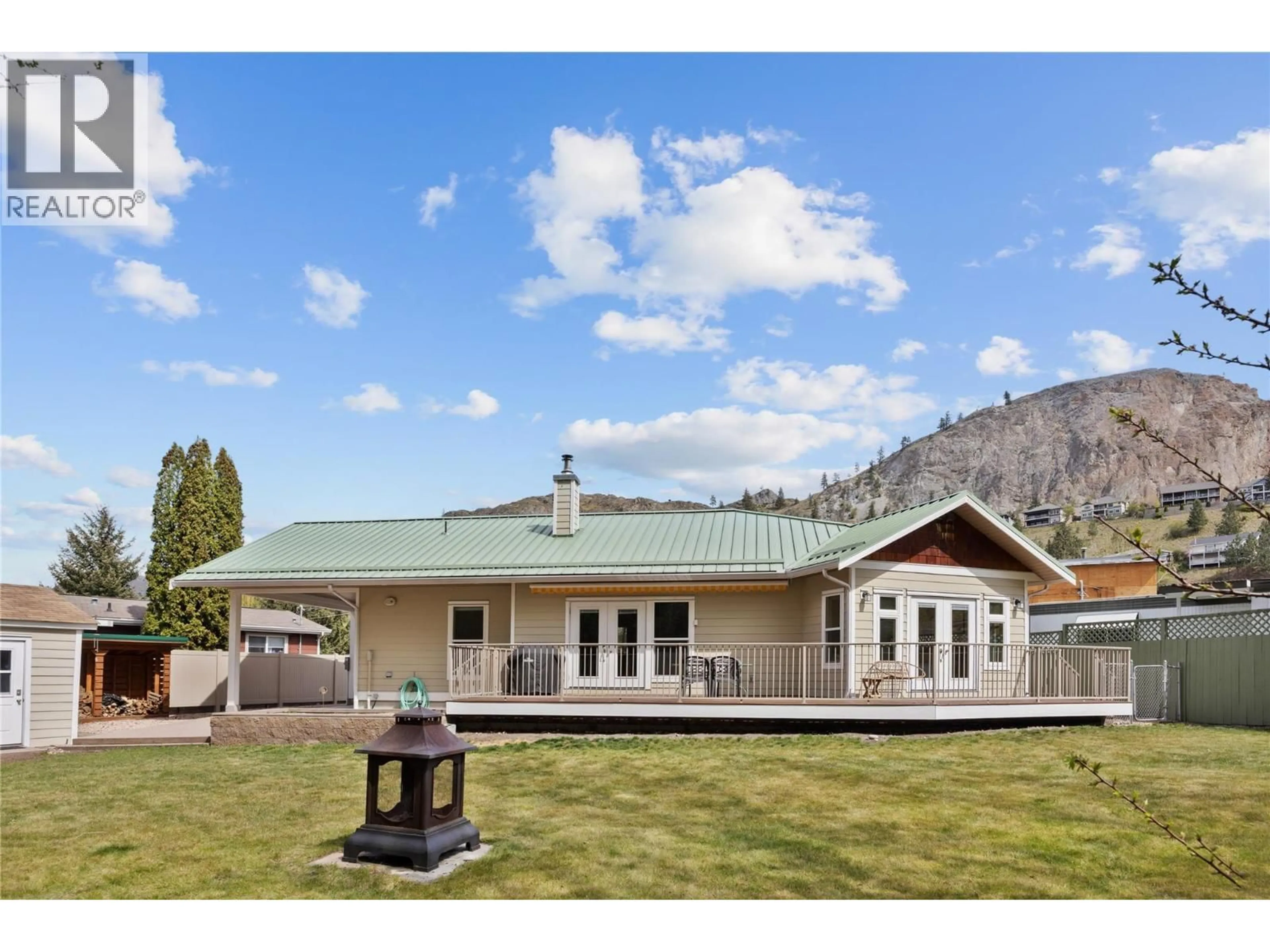 Home with vinyl exterior material, mountain view for 4633 PEACH CRESCENT, Okanagan Falls British Columbia V0H1R2