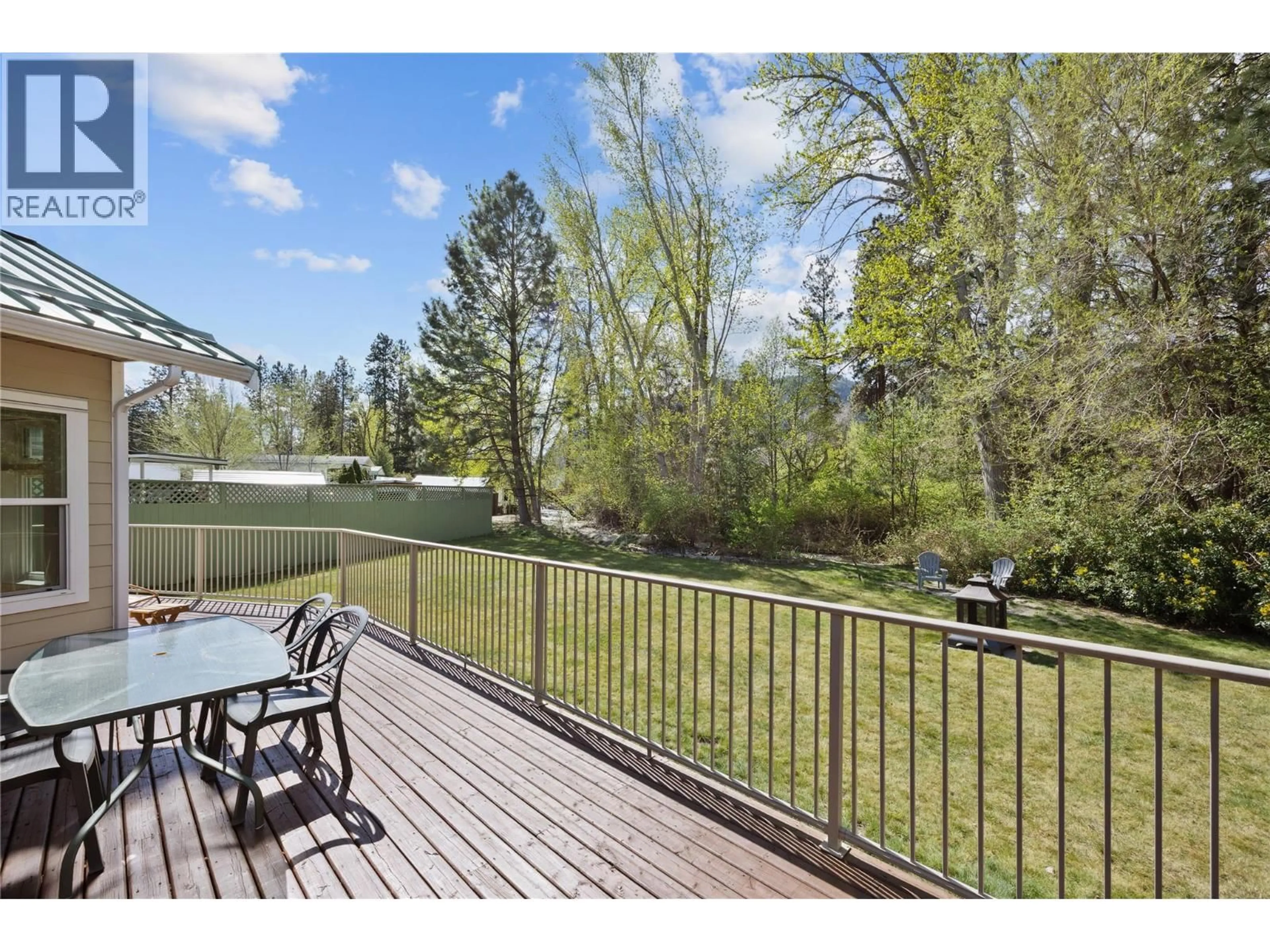 Patio, water/lake/river/ocean view for 4633 PEACH CRESCENT, Okanagan Falls British Columbia V0H1R2
