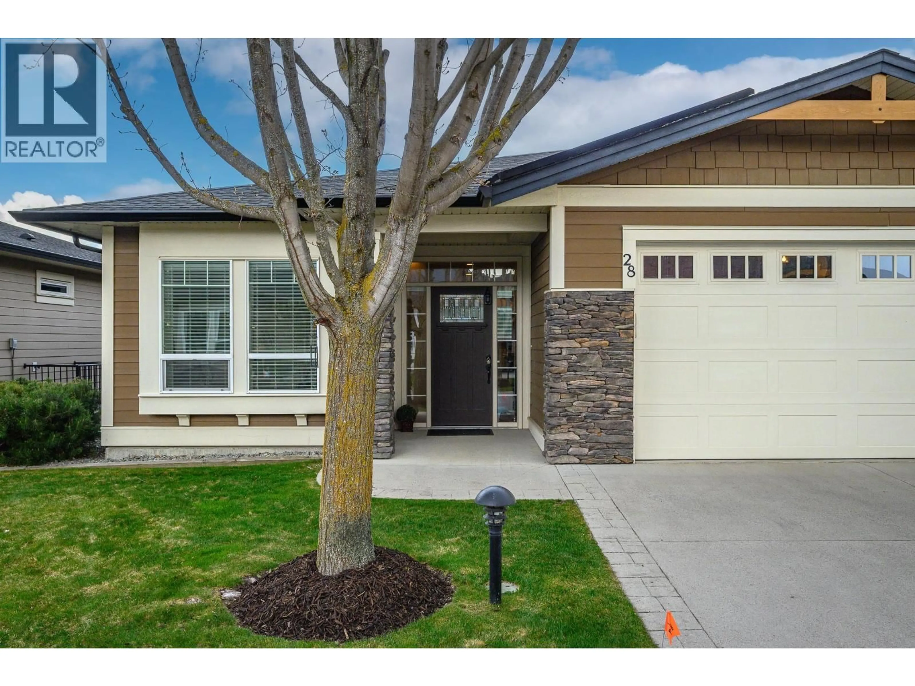 Home with brick exterior material, street for 28 - 3805 PATTEN DRIVE, Armstrong British Columbia V0E1B2