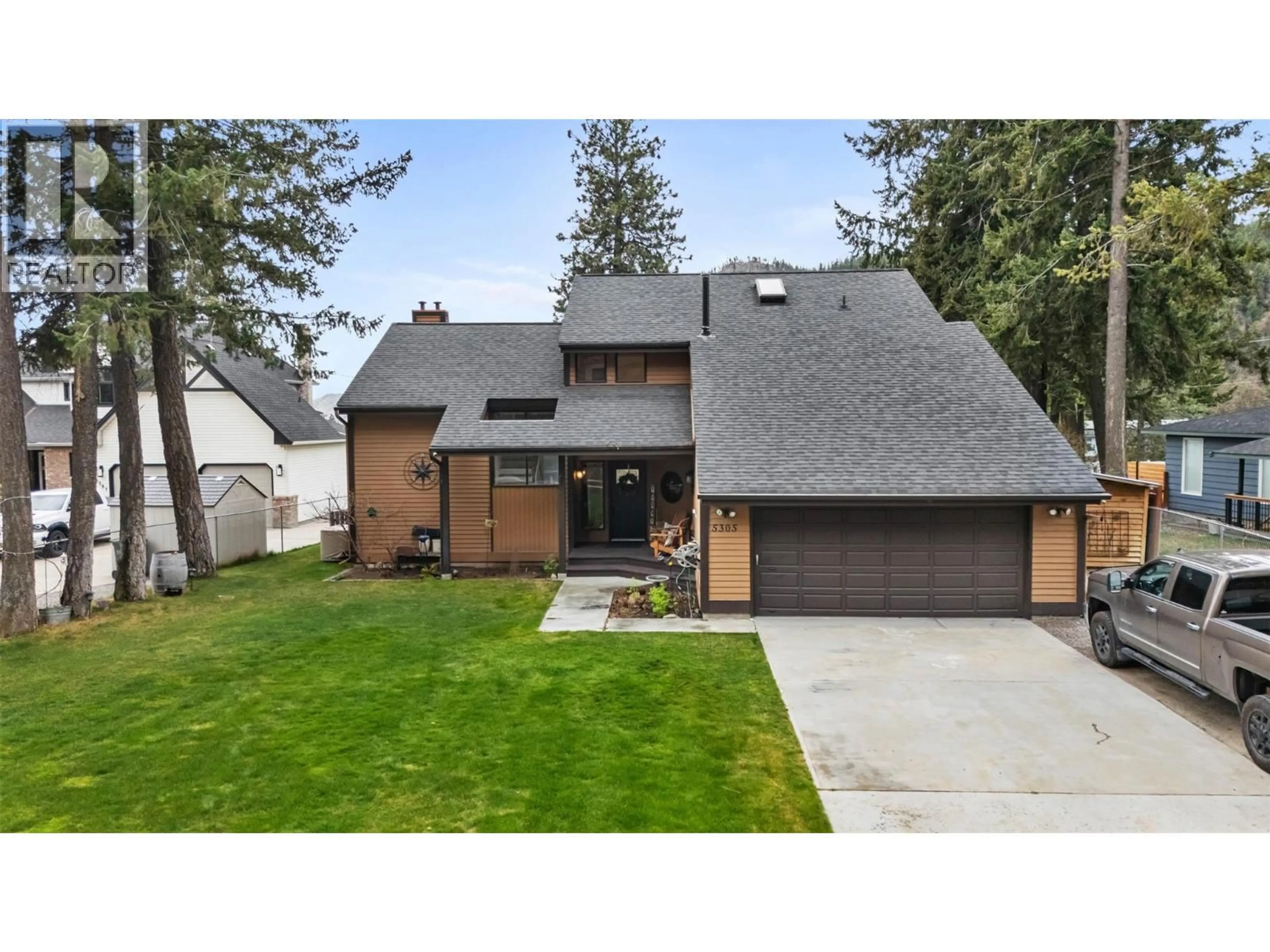Home with brick exterior material, street for 5305 BRADBURY STREET, Peachland British Columbia V0H1X8