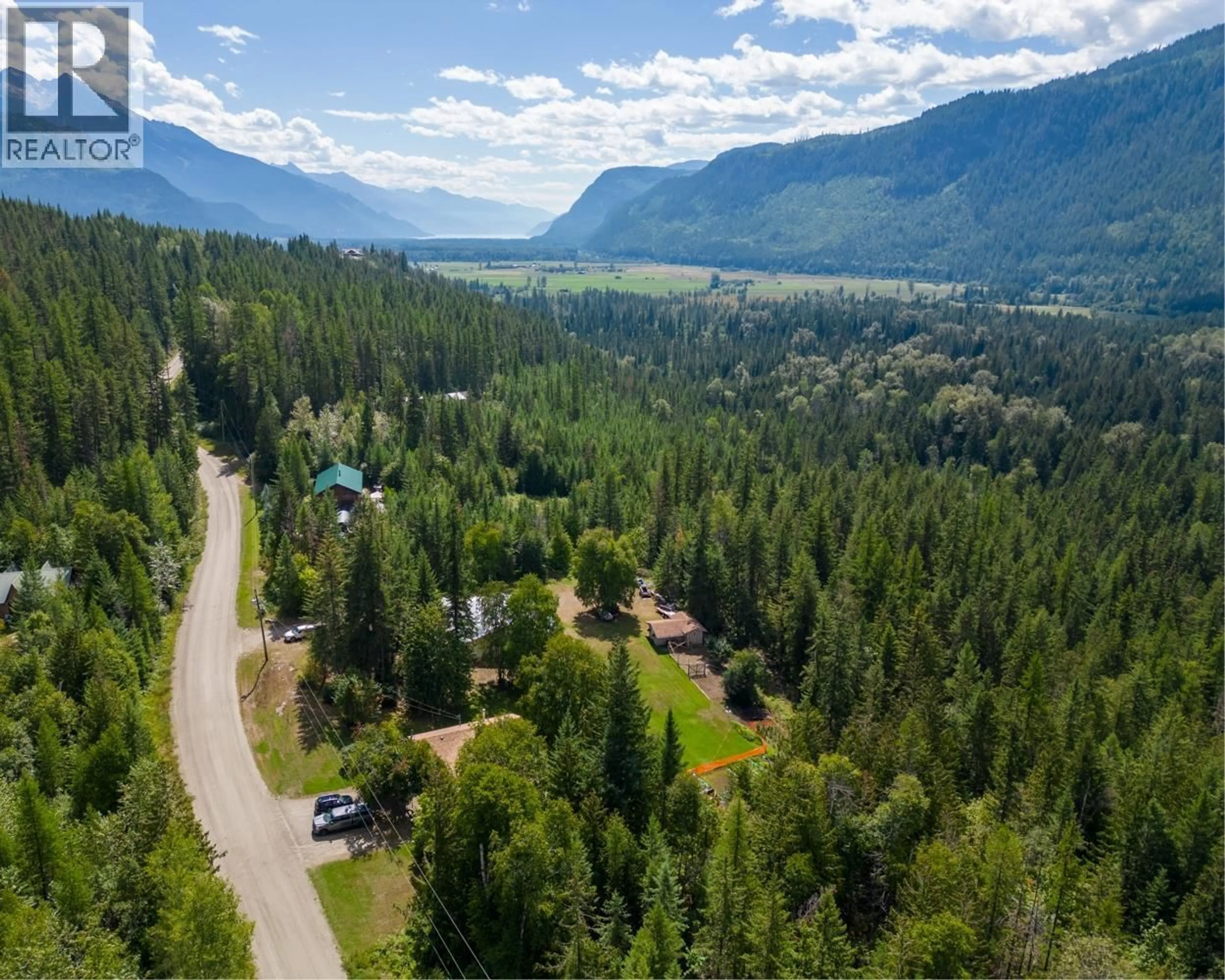 A pic from outside/outdoor area/front of a property/back of a property/a pic from drone, unknown for 467 MEADOW CREEK ROAD, Meadow Creek British Columbia V0G1N0