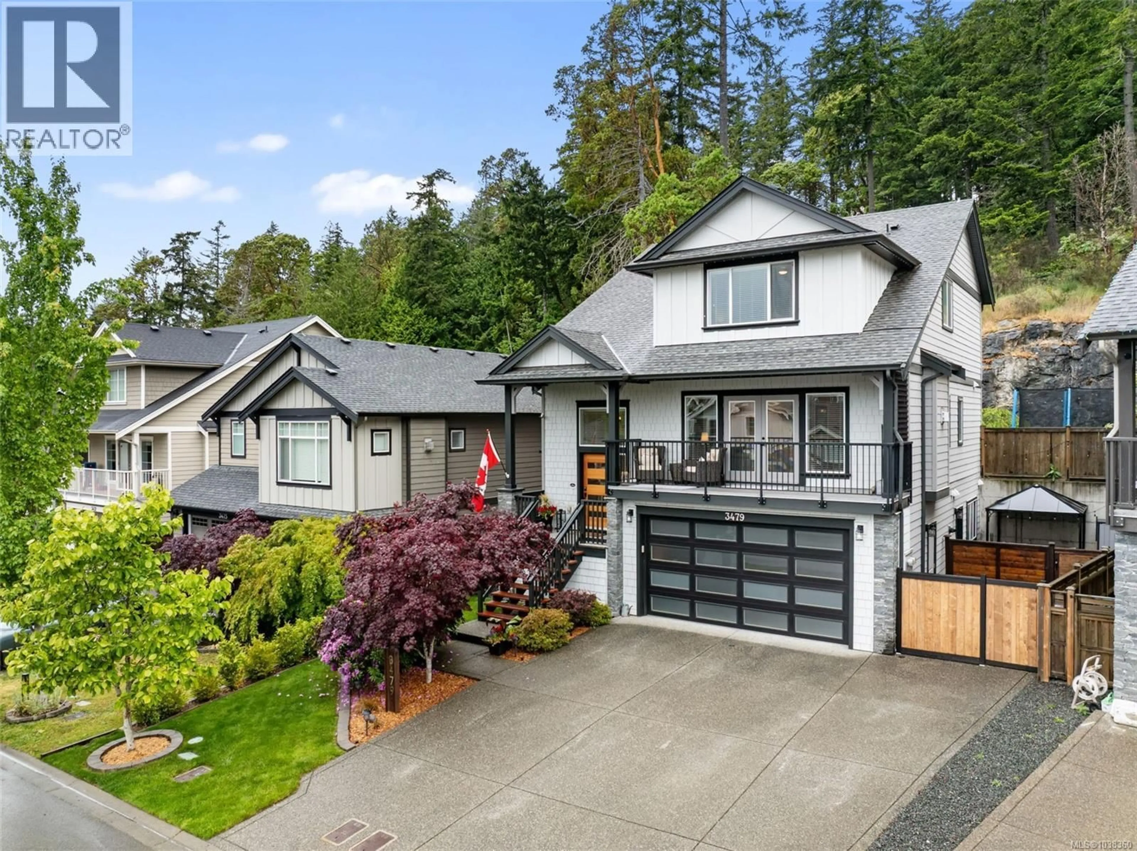 Home with vinyl exterior material, street for 3479 AMBROSIA CRESCENT, Langford British Columbia V9C0K4