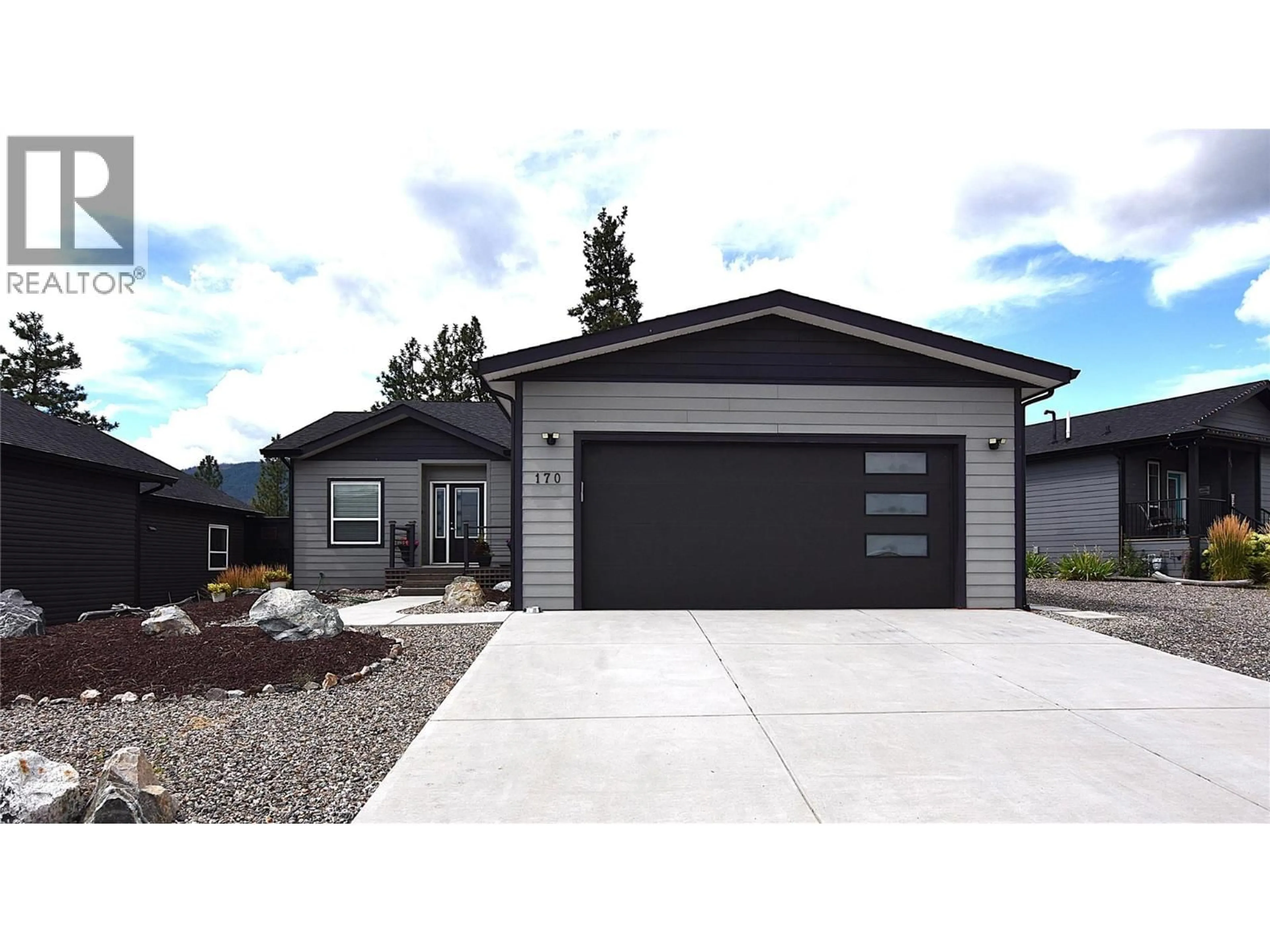 Home with vinyl exterior material, street for 170 - 9510 HIGHWAY 97N OTHER, Vernon British Columbia V1H1R8