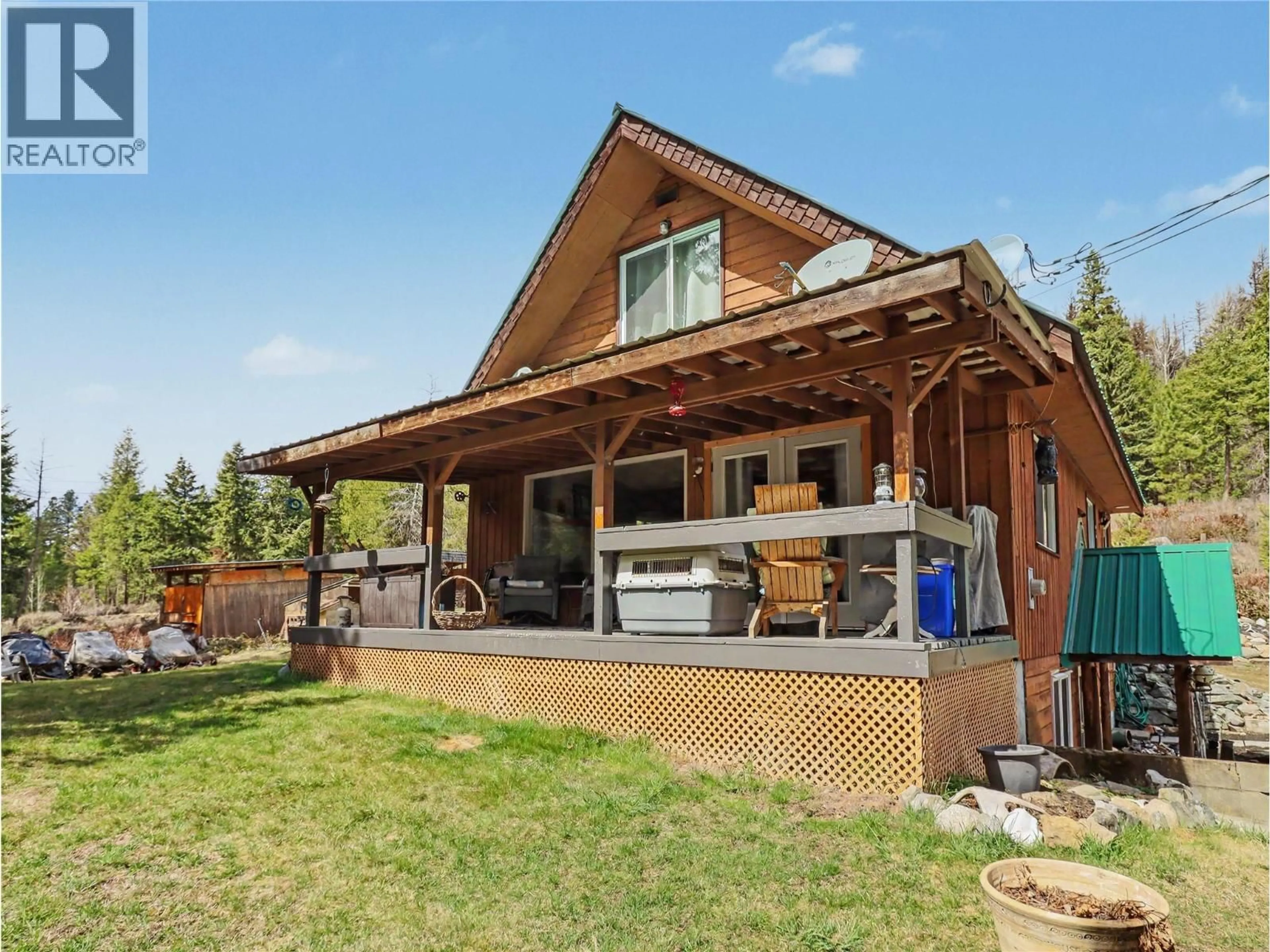 Home with brick exterior material, mountain view for 12050 3 HIGHWAY, Greenwood British Columbia V0H1J0