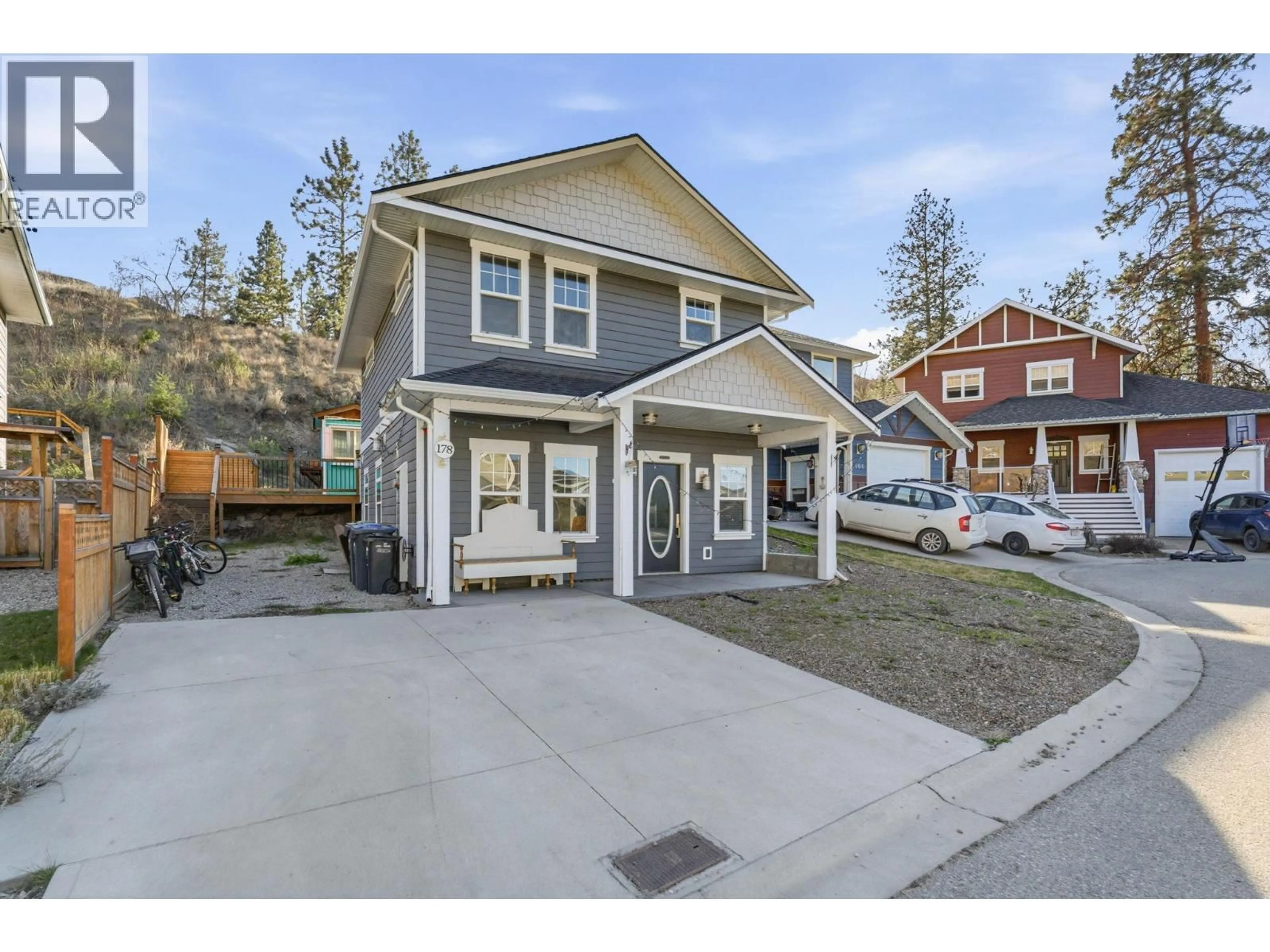 Home with vinyl exterior material, street for 178 - 10414 VICTORIA ROAD, Summerland British Columbia V0H1Z2