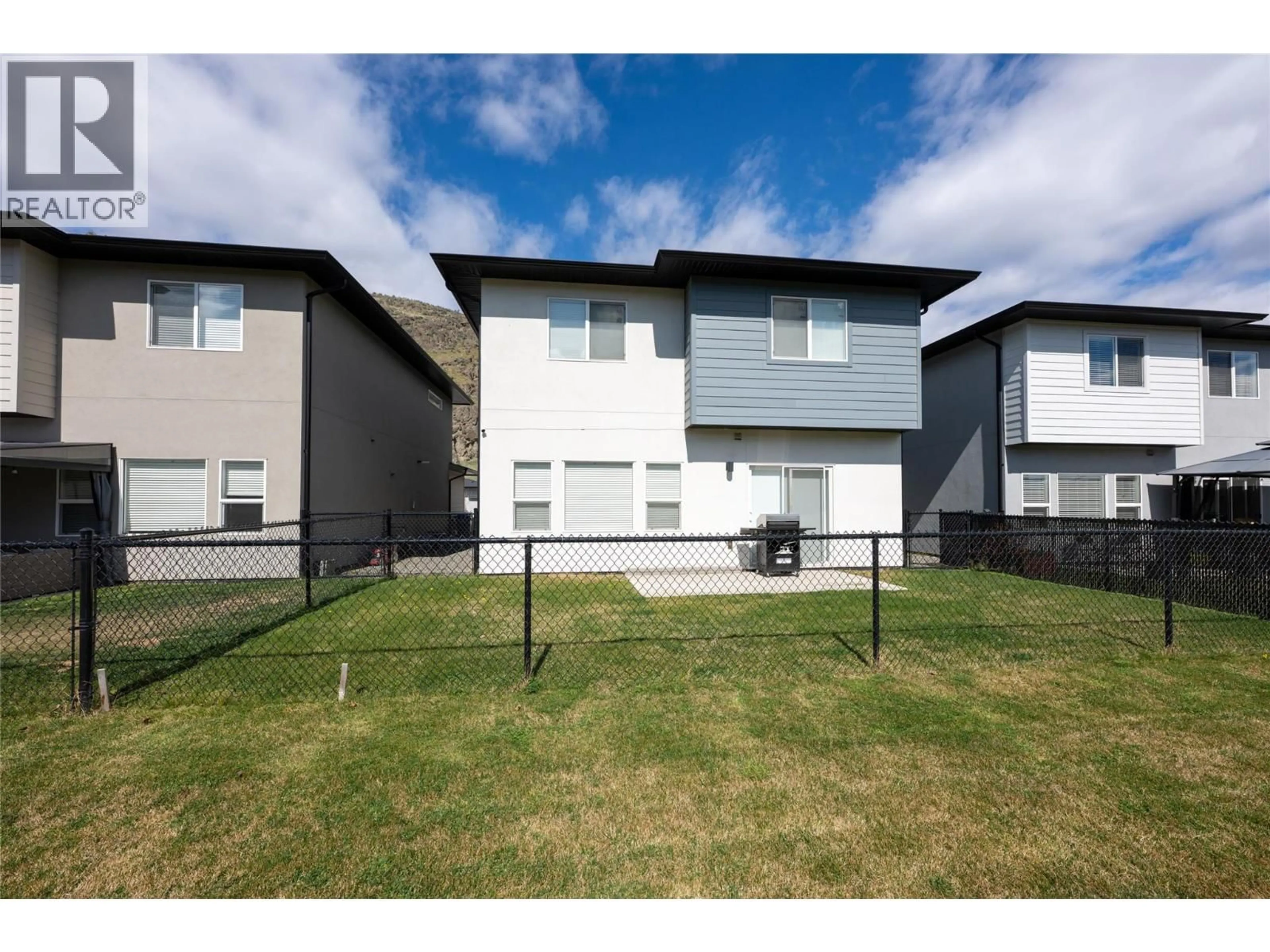 A pic from outside/outdoor area/front of a property/back of a property/a pic from drone, street for 156 - 2683 ORD ROAD, Kamloops British Columbia V2B7V7