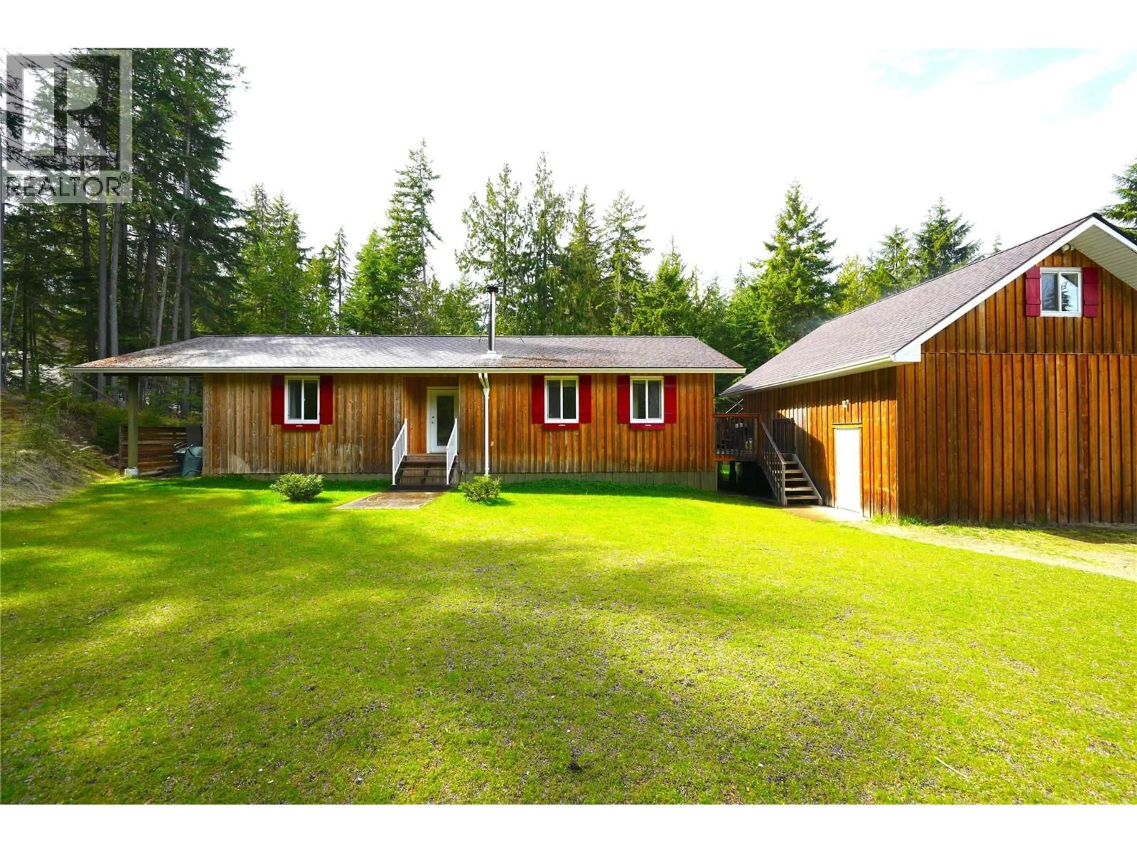 A pic from outside/outdoor area/front of a property/back of a property/a pic from drone, unknown for 245 ALEXANDER ROAD ROAD, Procter British Columbia V1L0B5