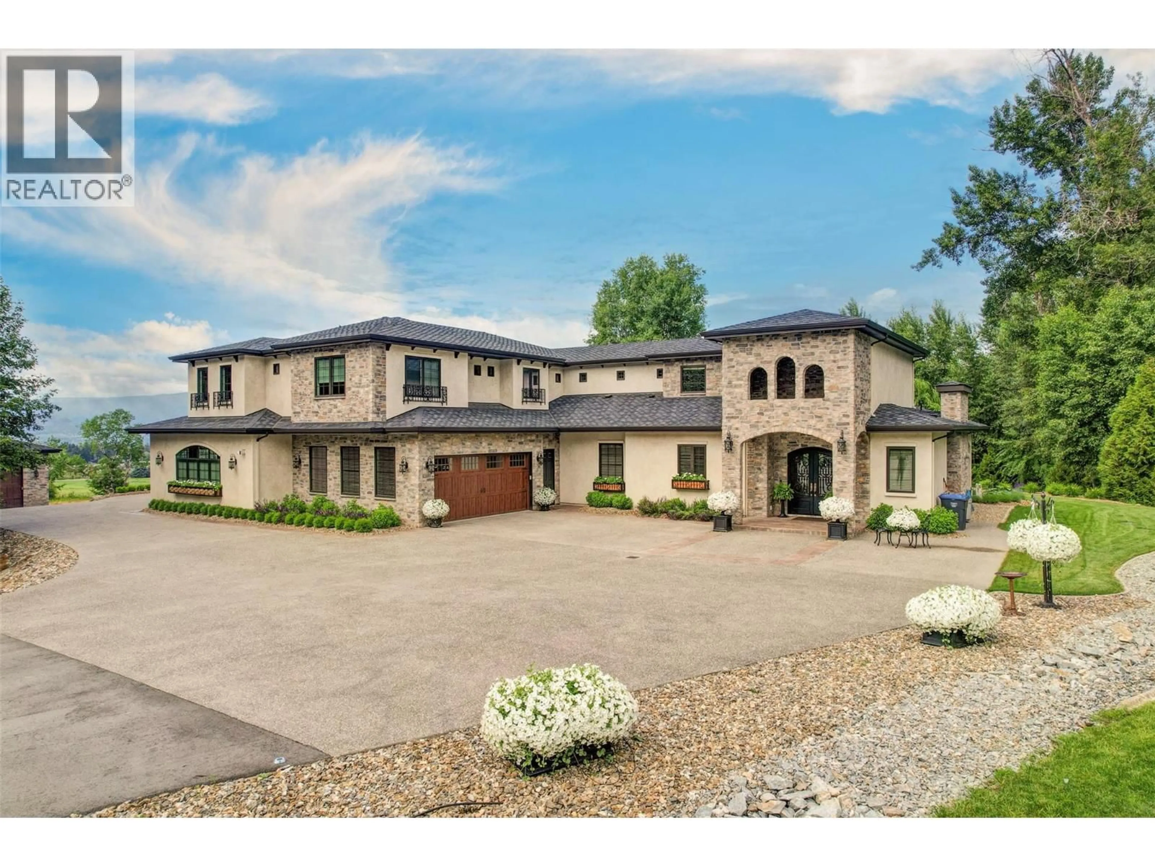 Home with brick exterior material, street for 2950 BALLDOCK ROAD, Kelowna British Columbia V1W4C3