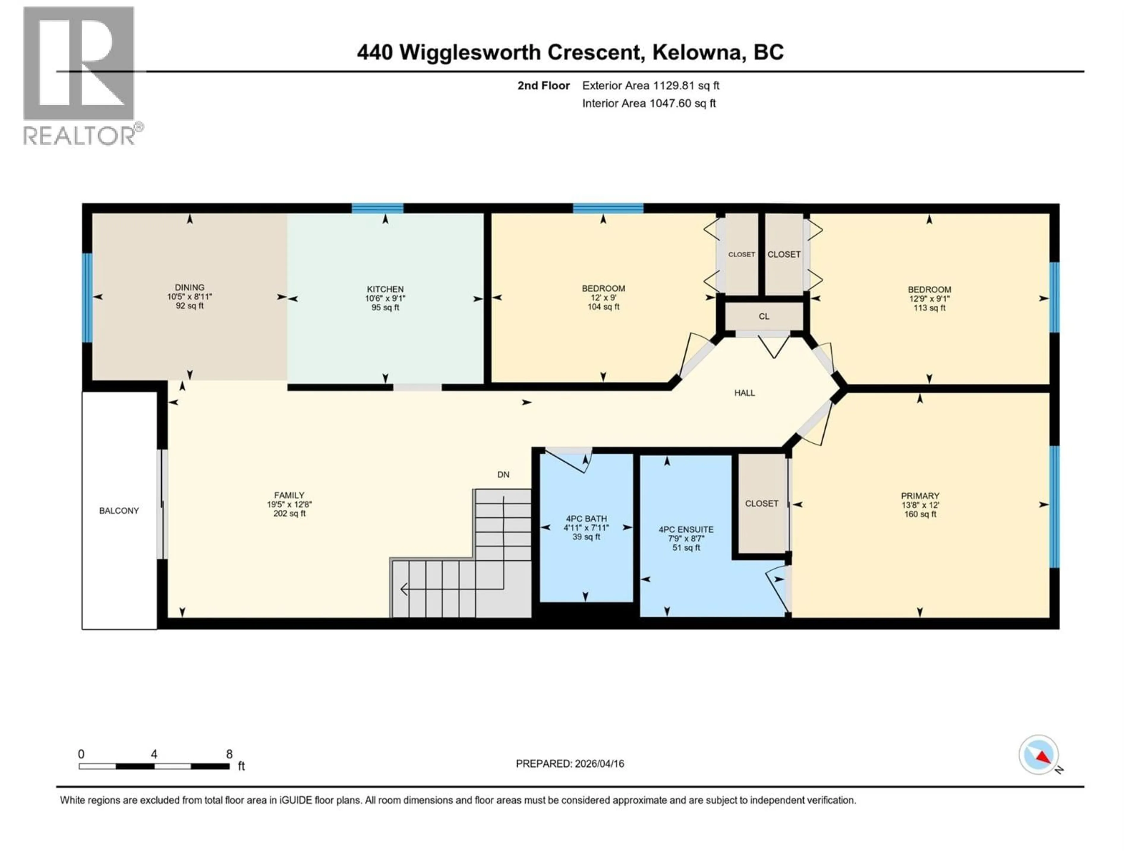 Floor plan for 440 WIGGLESWORTH CRESCENT, Kelowna British Columbia V1X7N1