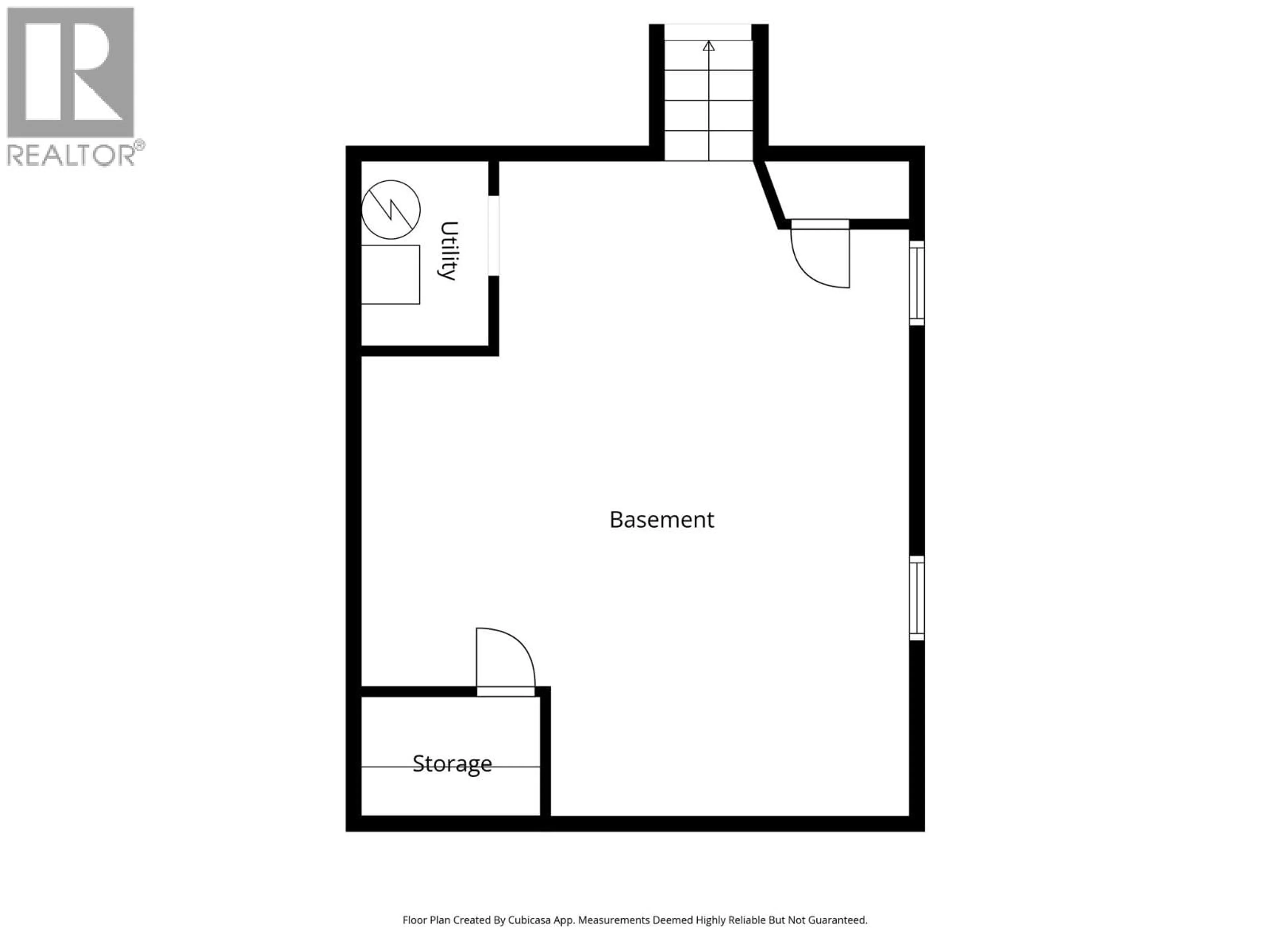 Floor plan for 1018 HILLSIDE AVENUE, Chase British Columbia V0E1M0