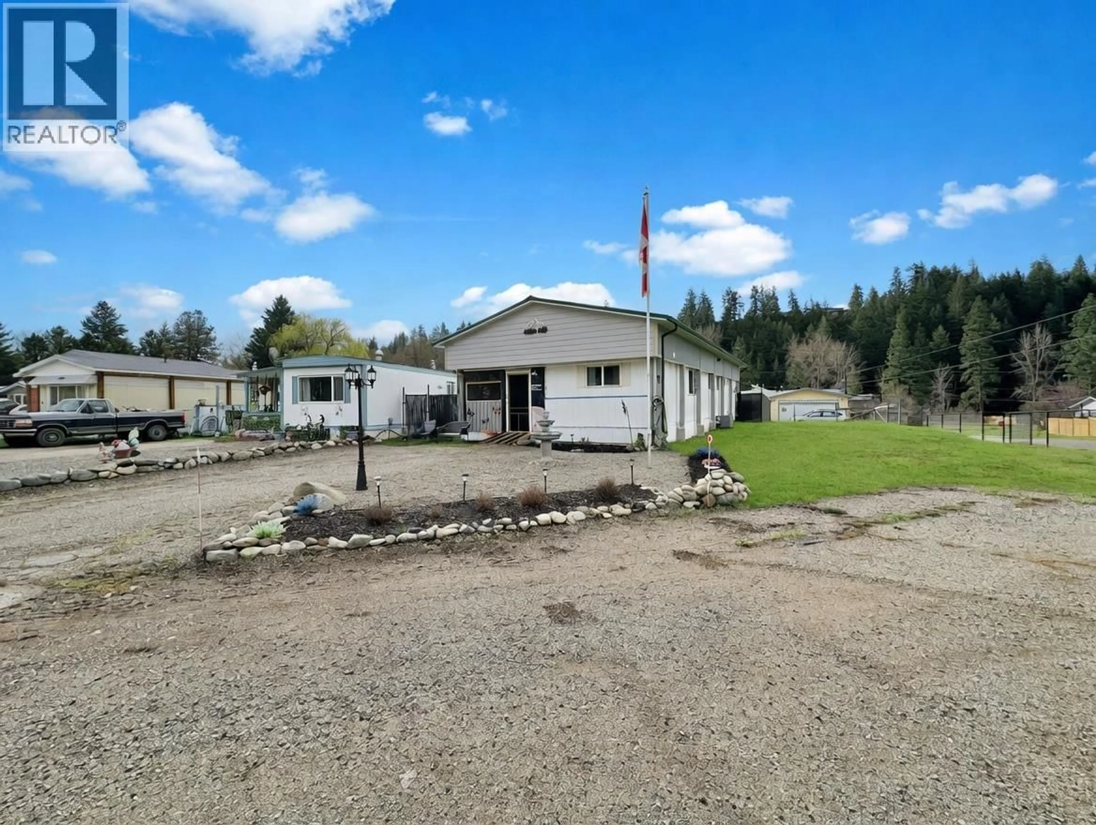 A pic from outside/outdoor area/front of a property/back of a property/a pic from drone, unknown for 24 - 406 BRANDLMAYR OTHER, Princeton British Columbia V0X1W0