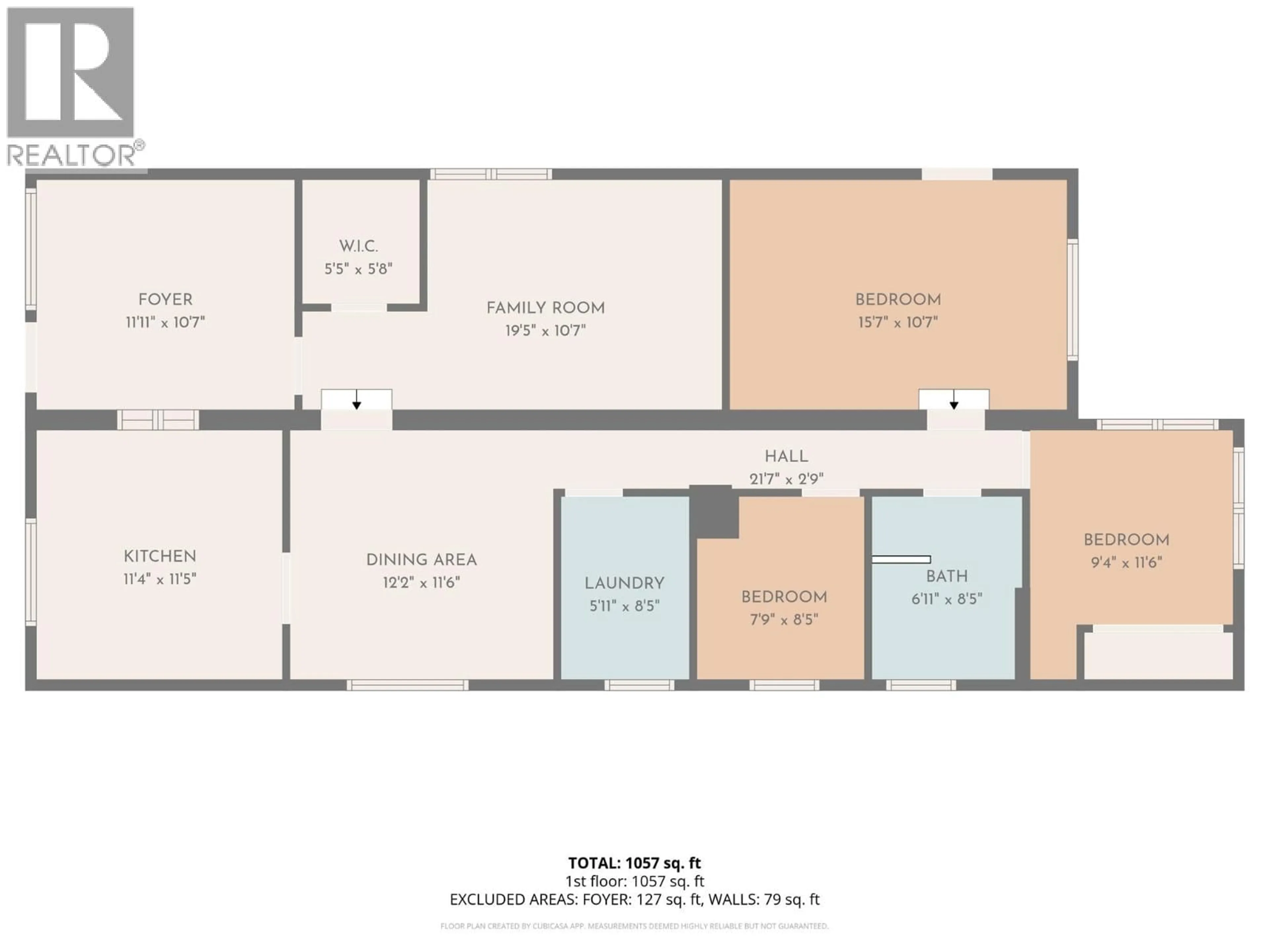 Floor plan for 24 - 406 BRANDLMAYR OTHER, Princeton British Columbia V0X1W0