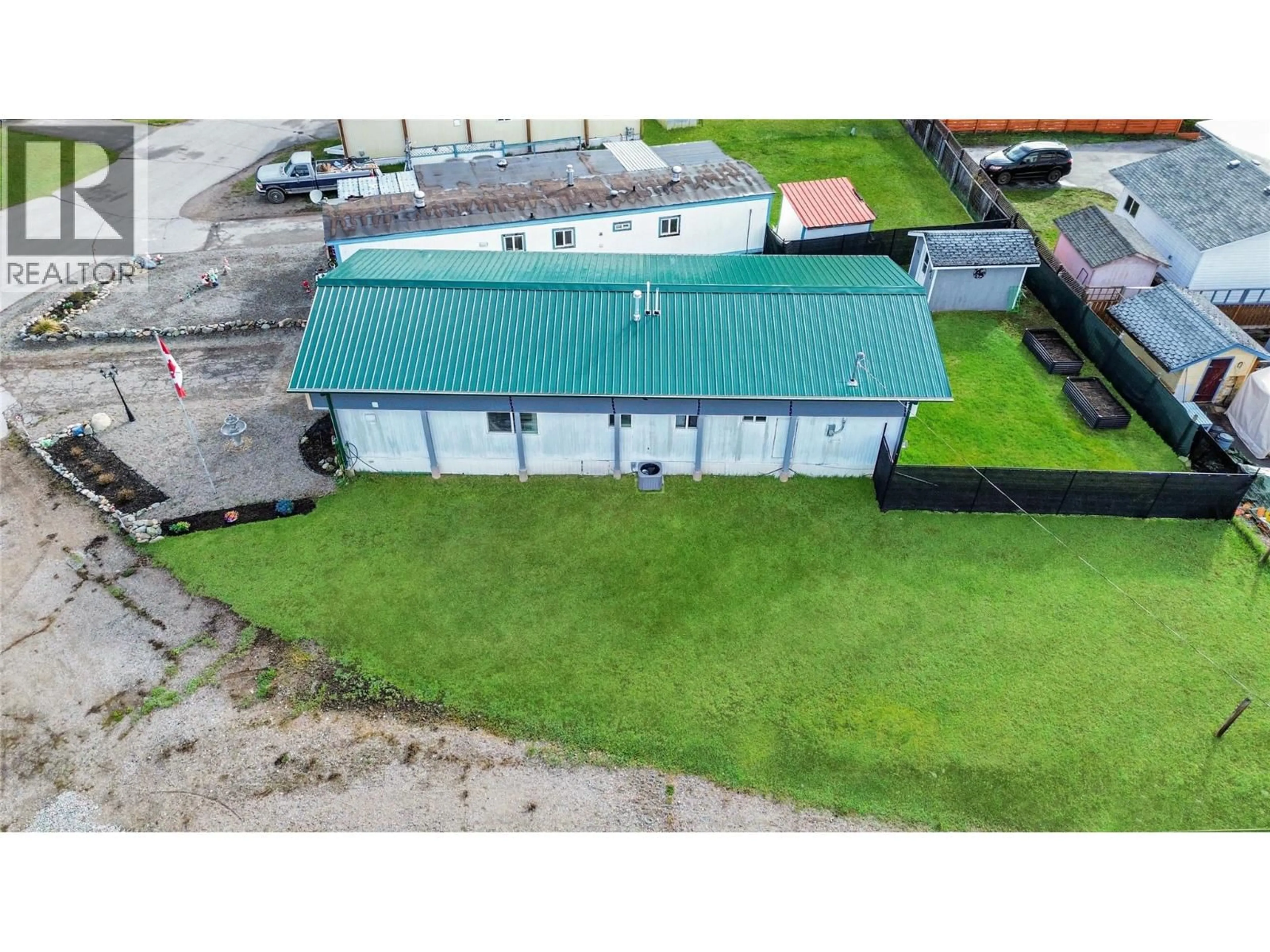 A pic from outside/outdoor area/front of a property/back of a property/a pic from drone, building for 24 - 406 BRANDLMAYR OTHER, Princeton British Columbia V0X1W0