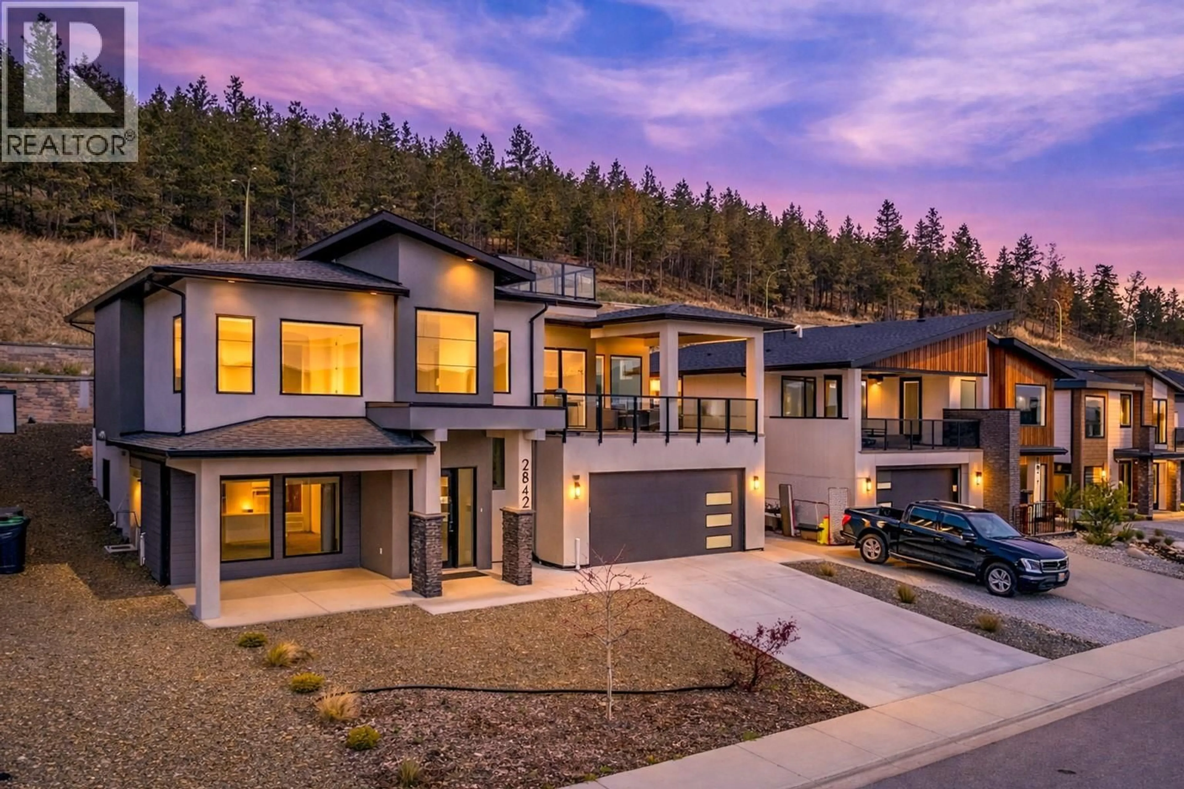 Home with brick exterior material, mountain view for 2842 COPPER RIDGE DRIVE, West Kelowna British Columbia V4T0E7