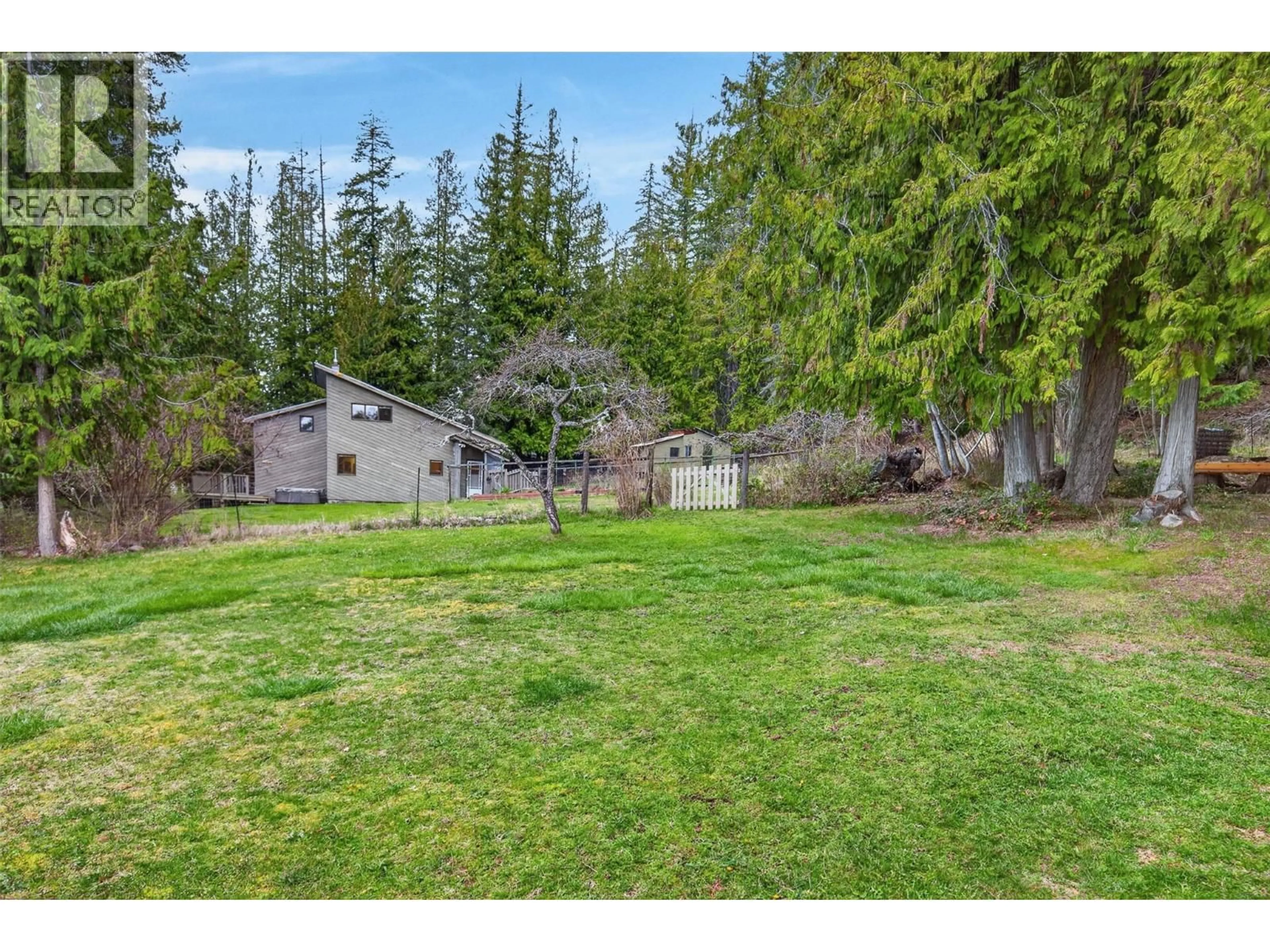 A pic from outside/outdoor area/front of a property/back of a property/a pic from drone, forest/trees view for 7465 SQUILAX-ANGLEMONT ROAD, Anglemont British Columbia V0E1M8