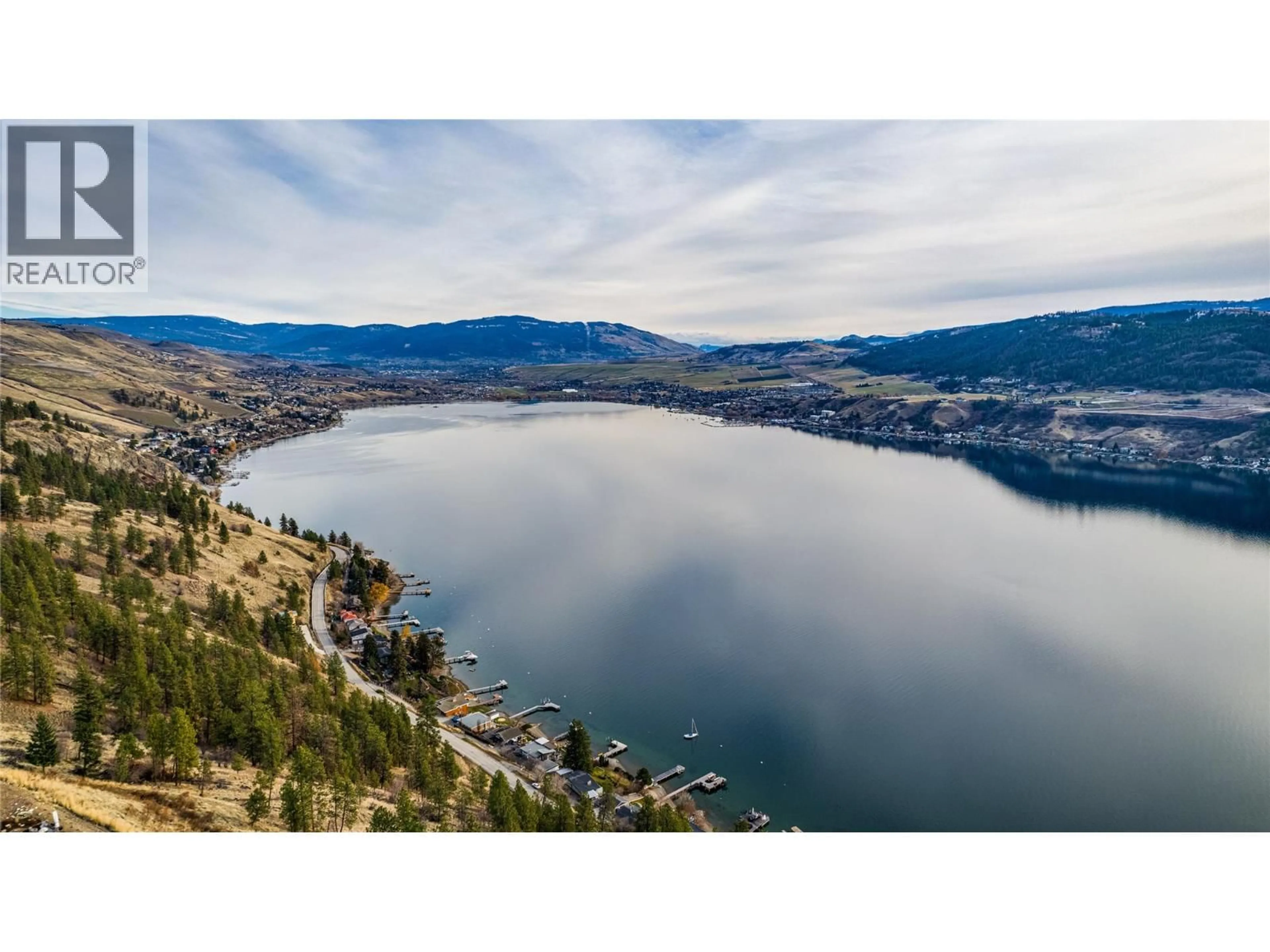A pic from outside/outdoor area/front of a property/back of a property/a pic from drone, water/lake/river/ocean view for 8940 TAVISTOCK ROAD, Vernon British Columbia V1H2L4