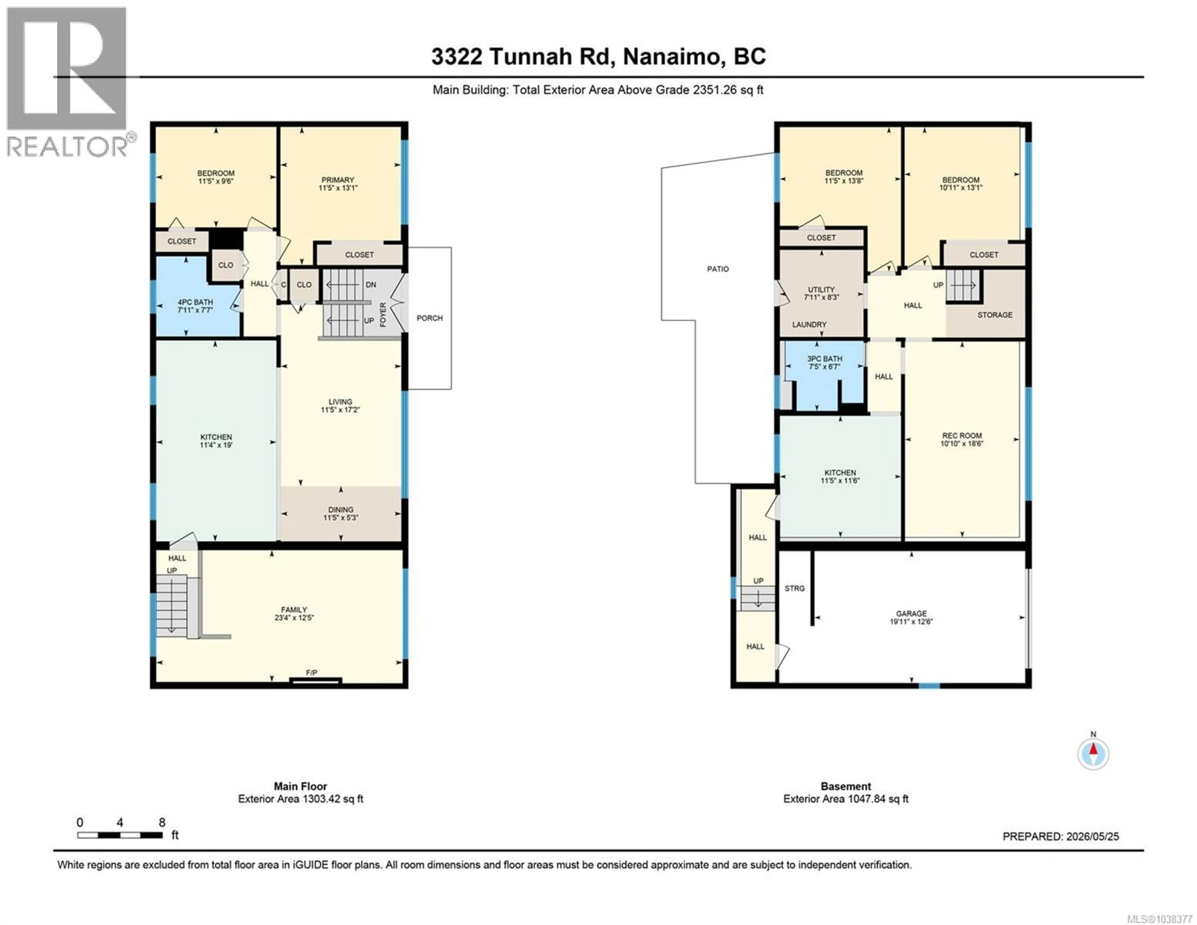 Floor plan for 3322 TUNNAH ROAD, Nanaimo British Columbia V9T2V7